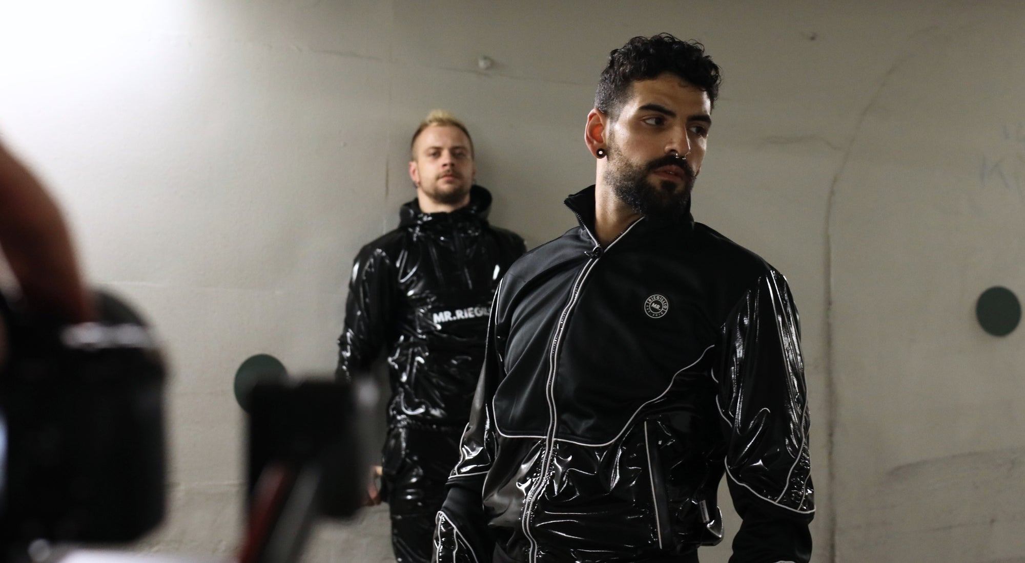 Shine bright in our PVC jackets