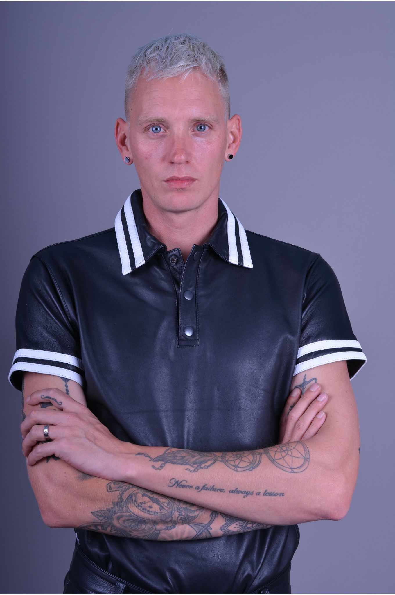 Leather Polo Shirts