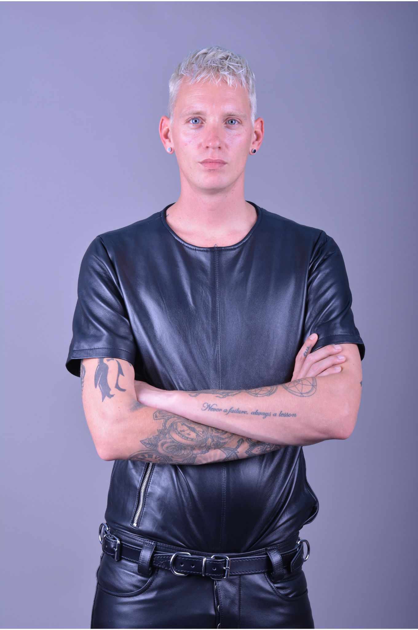 Leather T-Shirts & Tank Tops