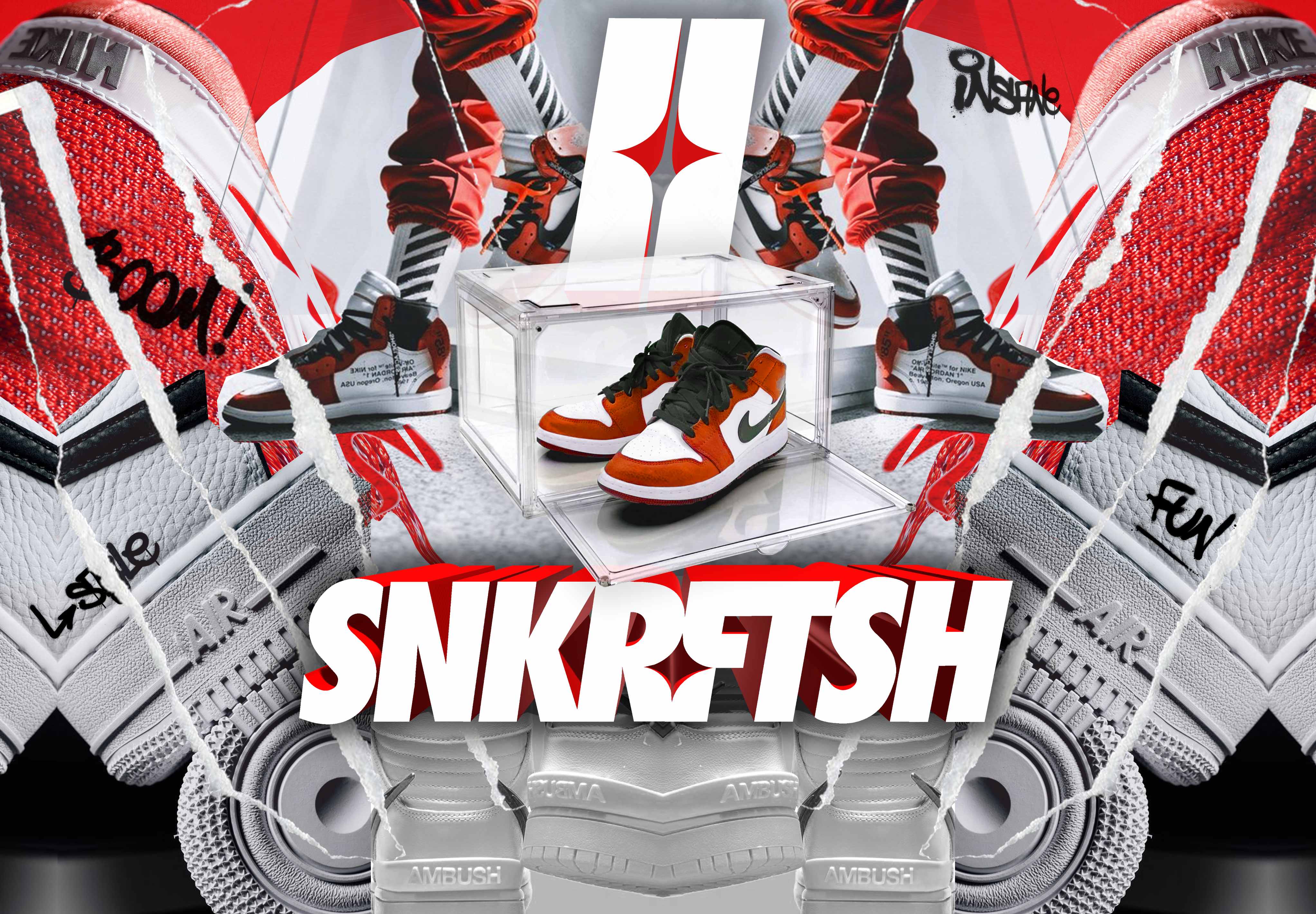 Sneaker Boxes by SNKRFTSH