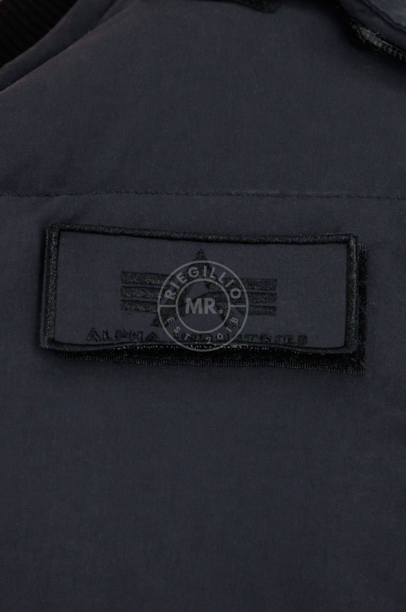 Alpha Industries Protector Puffer Vest - Black at MR. Riegillio