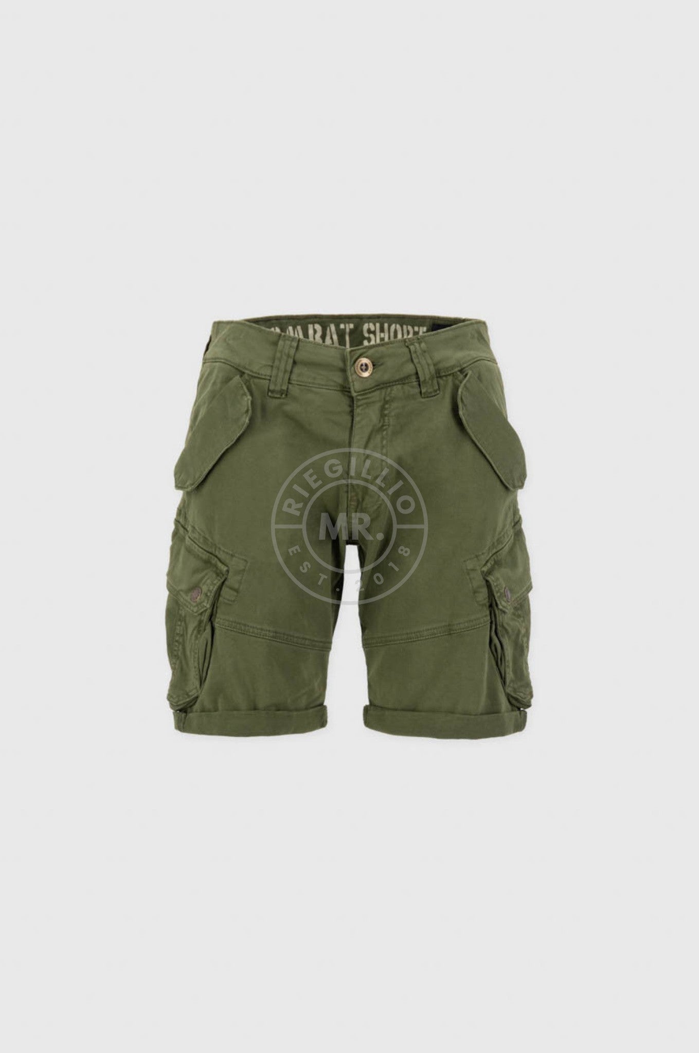 Alpha Industries Combat Short - Dark Olive at MR. Riegillio