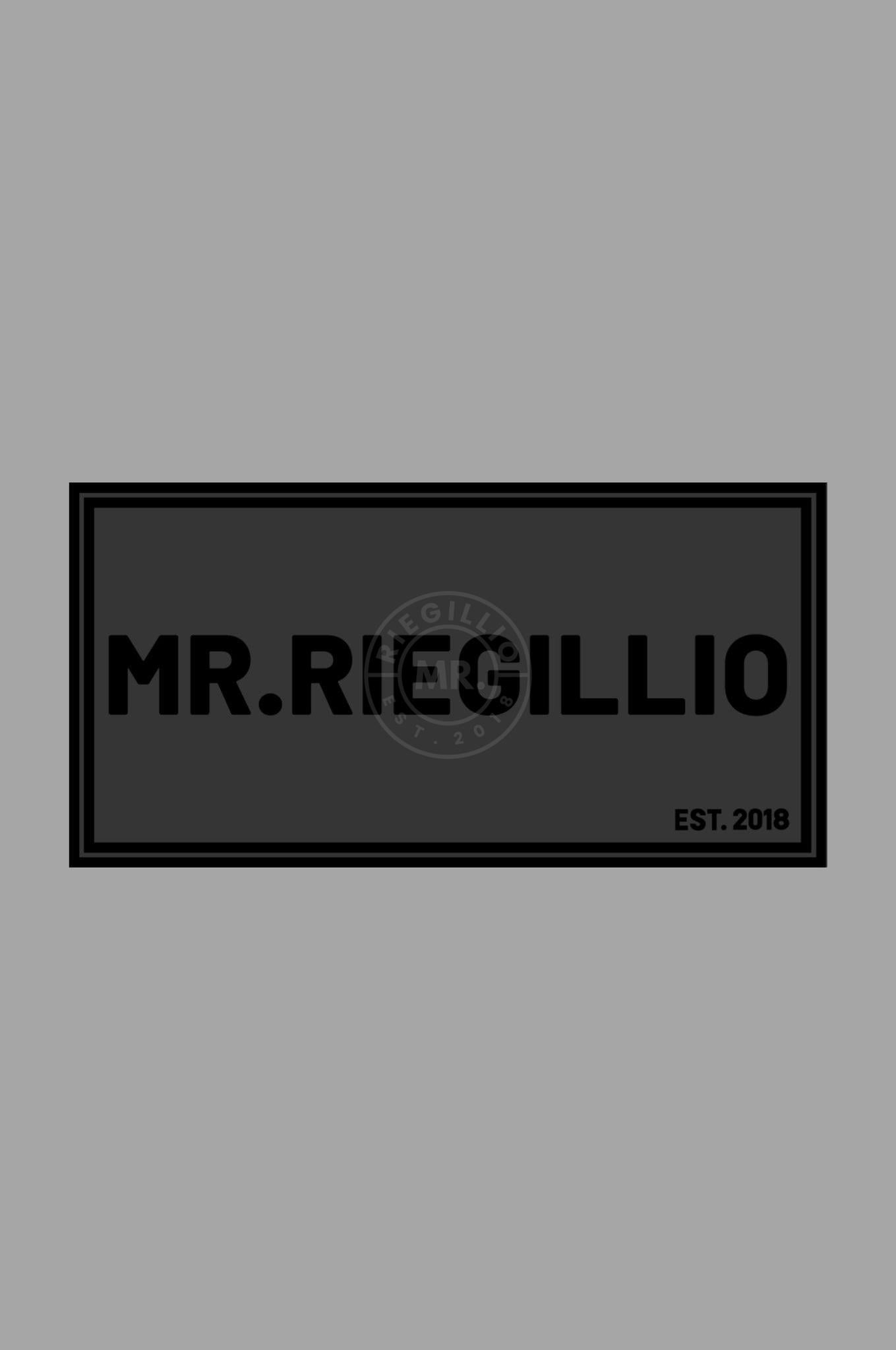 Rubber Velcro Patch - MR.RIEGILLIO at MR. Riegillio