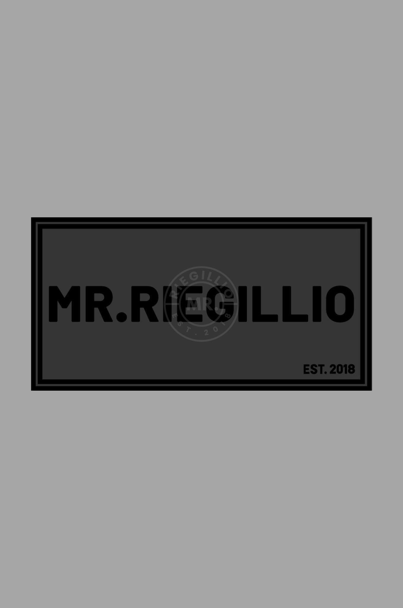 Rubber Velcro Patch - MR.RIEGILLIO at MR. Riegillio
