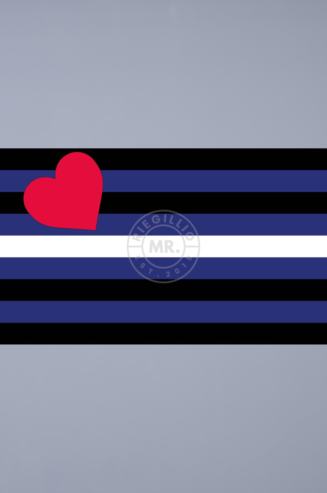 Pride Flag - Leather - 90 x 150 cm at MR. Riegillio