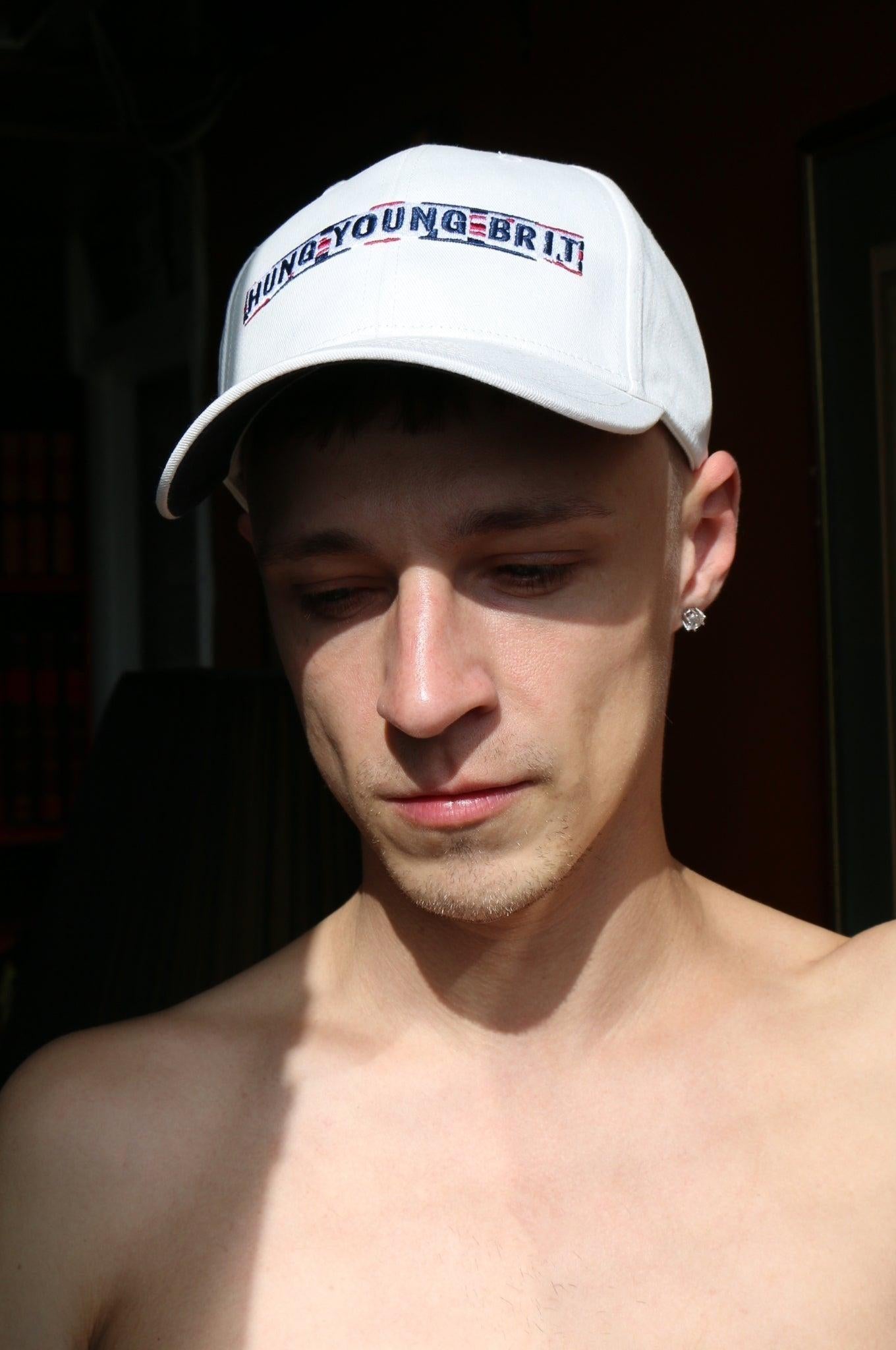 SNKRFTSH X Hung Young Brit Cap - White at MR. Riegillio