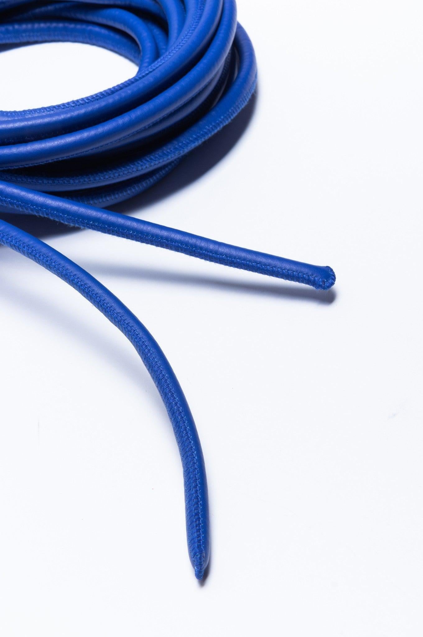 SIRAINER Blue Leather Shibari Rope at MR. Riegillio