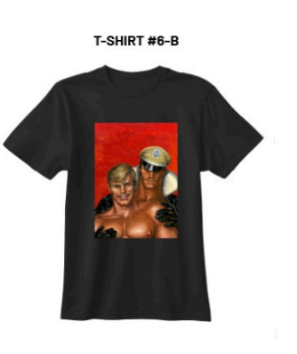 Tom of Finland - T-Shirt - Buddies - Black