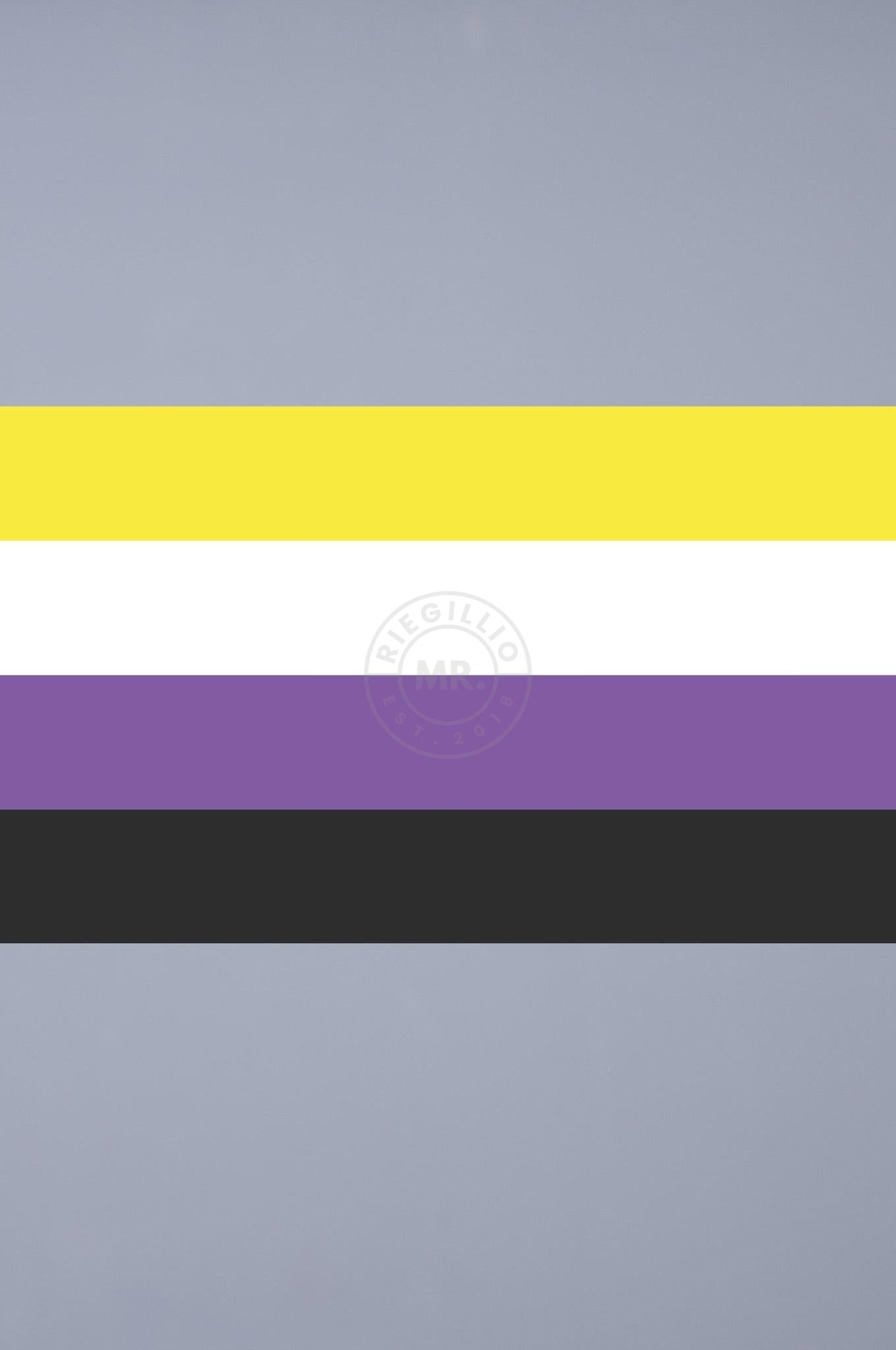 Pride Flag - Non-Binary - 90 x 150 cm at MR. Riegillio