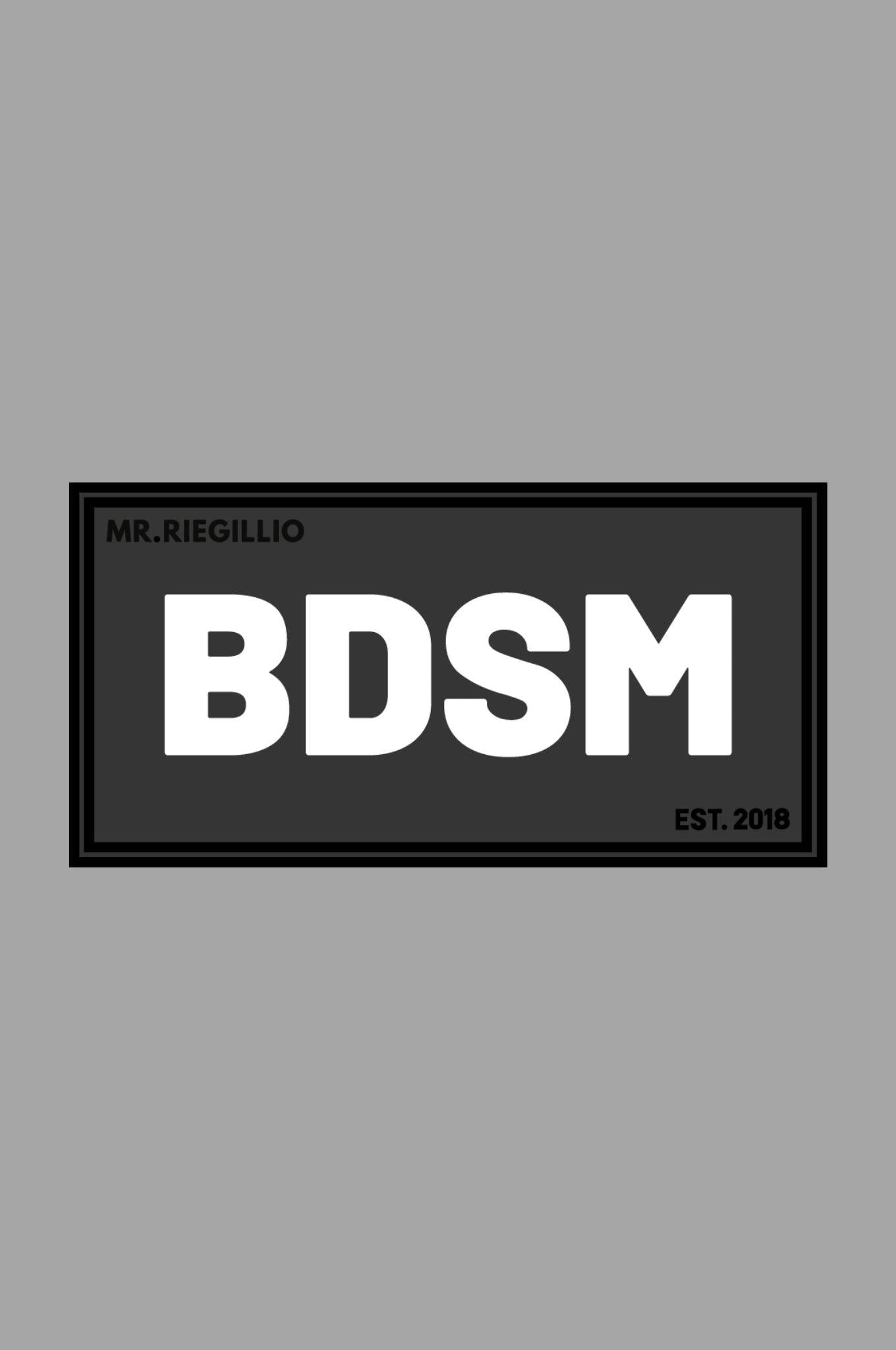 Rubber Velcro Patch - BDSM - White at MR. Riegillio