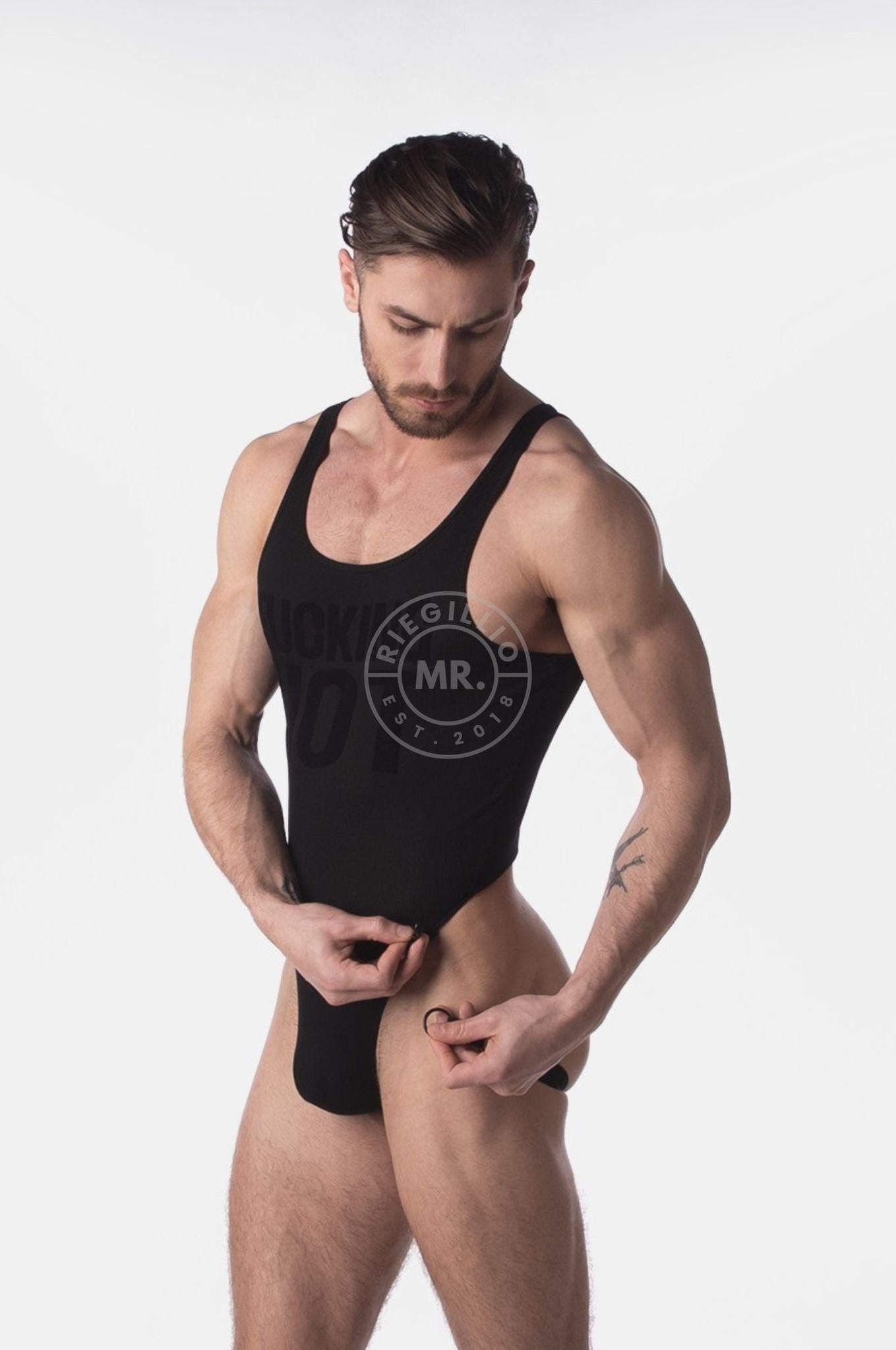Barcode Rib Body Fucking Hot - Black at MR. Riegillio