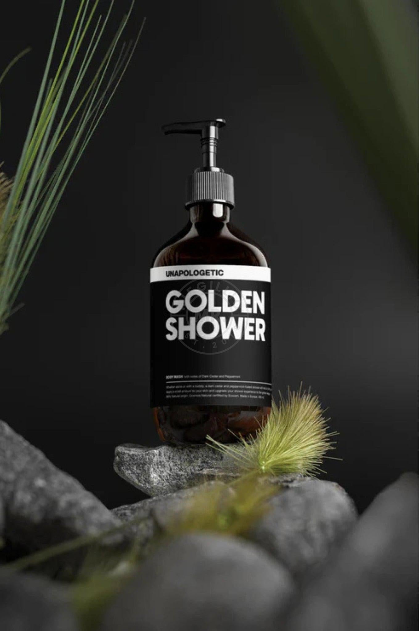 GOLDEN SHOWER - Dark Cedar & Peppermint Body Wash at MR. Riegillio