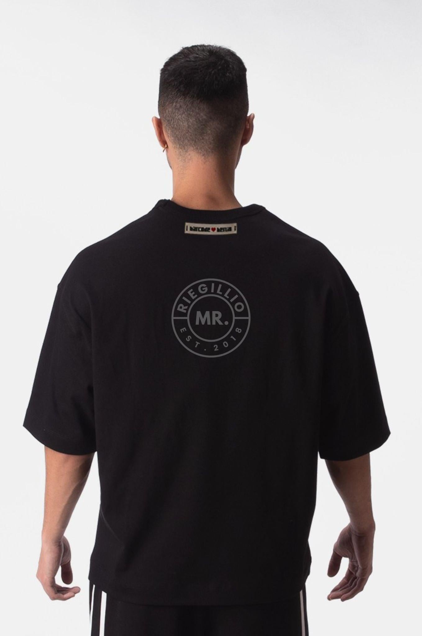 Barcode Oversized T-Shirt Fucking Hot - Black at MR. Riegillio