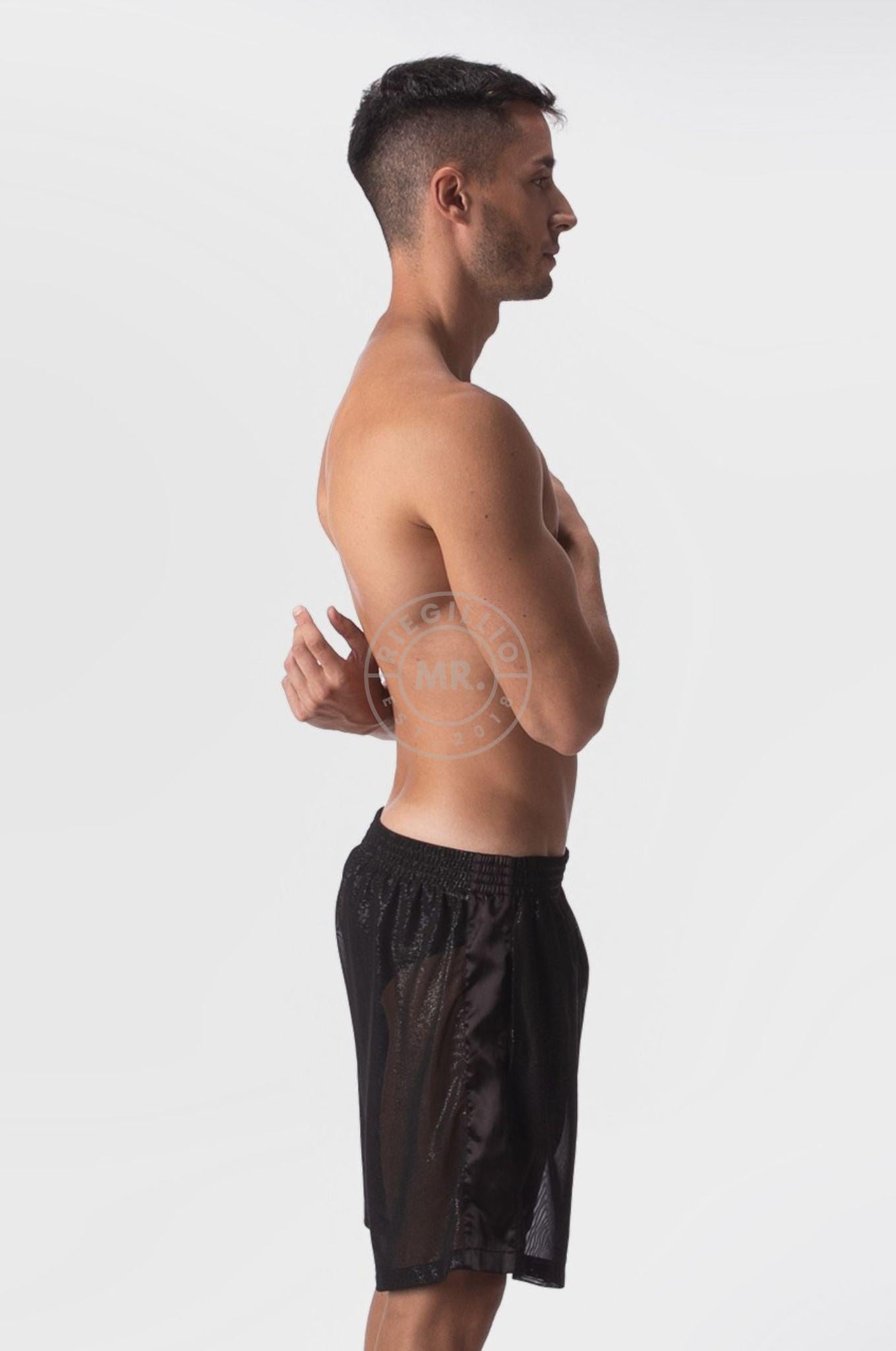 Barcode Mesh Short Amazu at MR. Riegillio