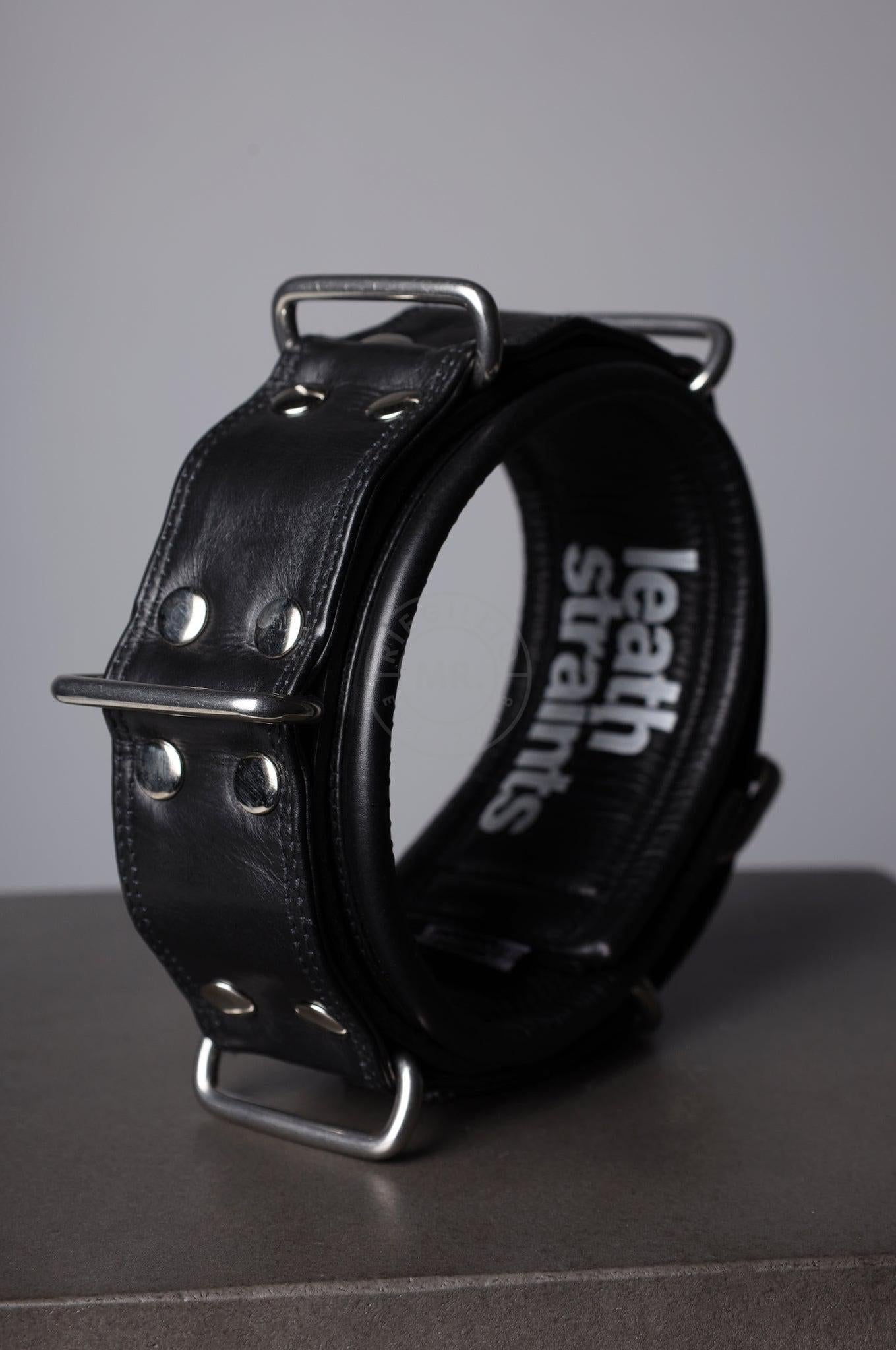 neck leathstraint at MR. Riegillio