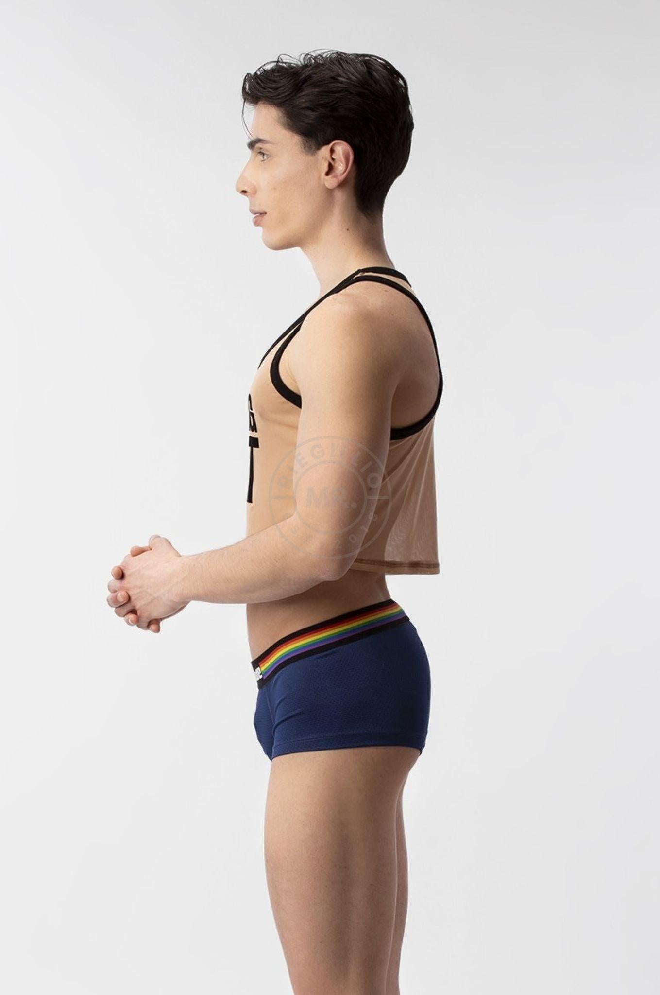 Barcode Pride Boxer - Navy at MR. Riegillio