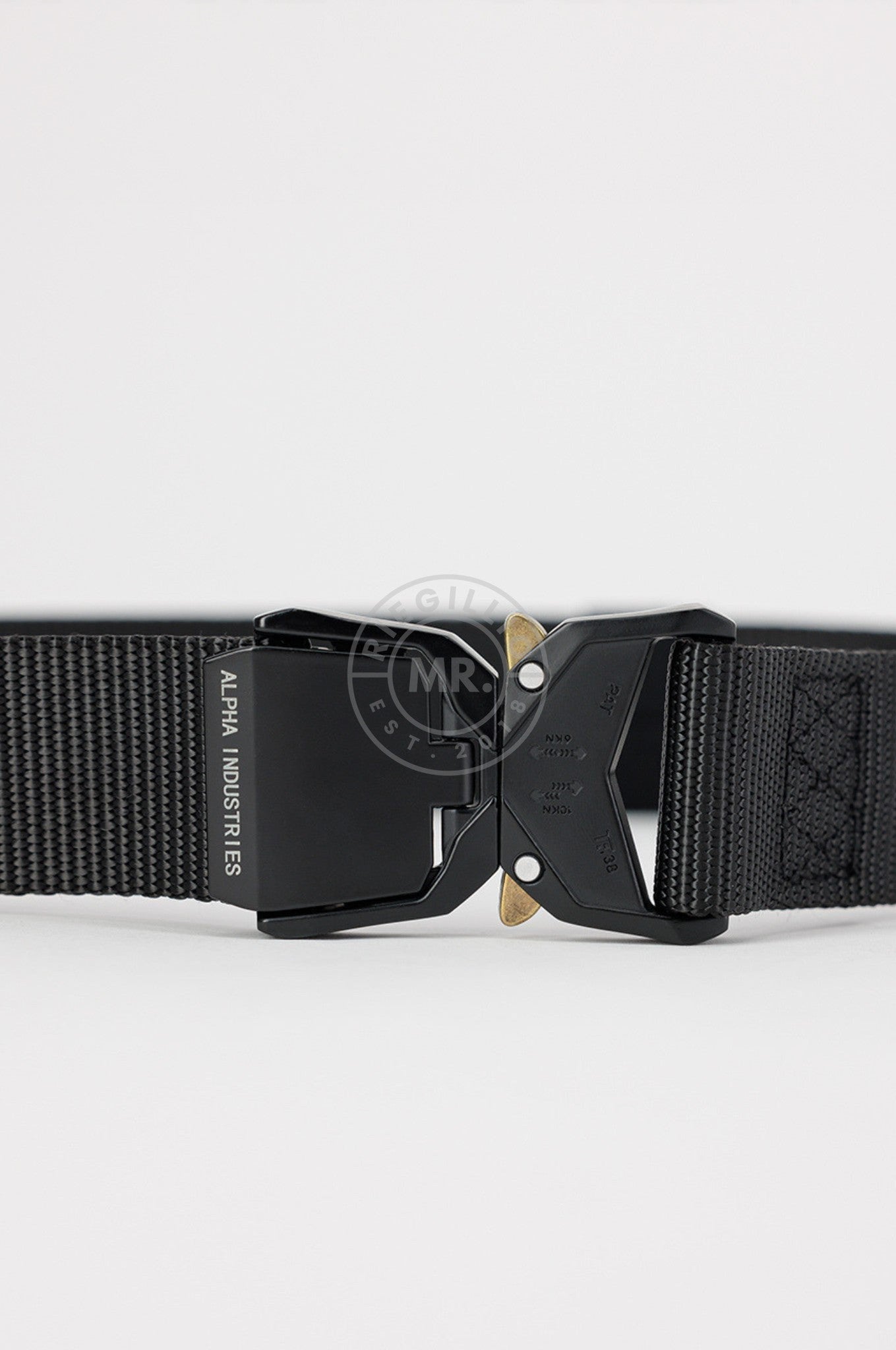 Alpha Industries Utility Belt - Black at MR. Riegillio