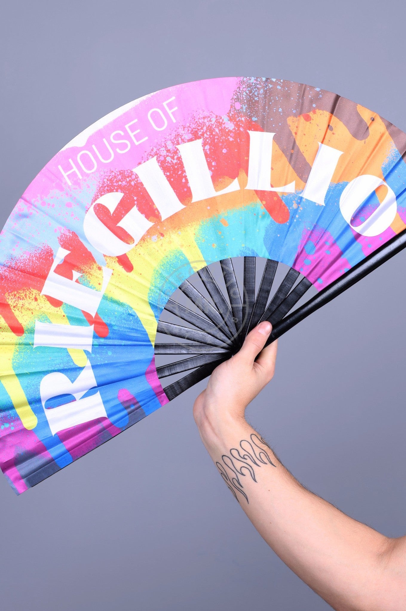 House of Riegillio Fan at MR. Riegillio