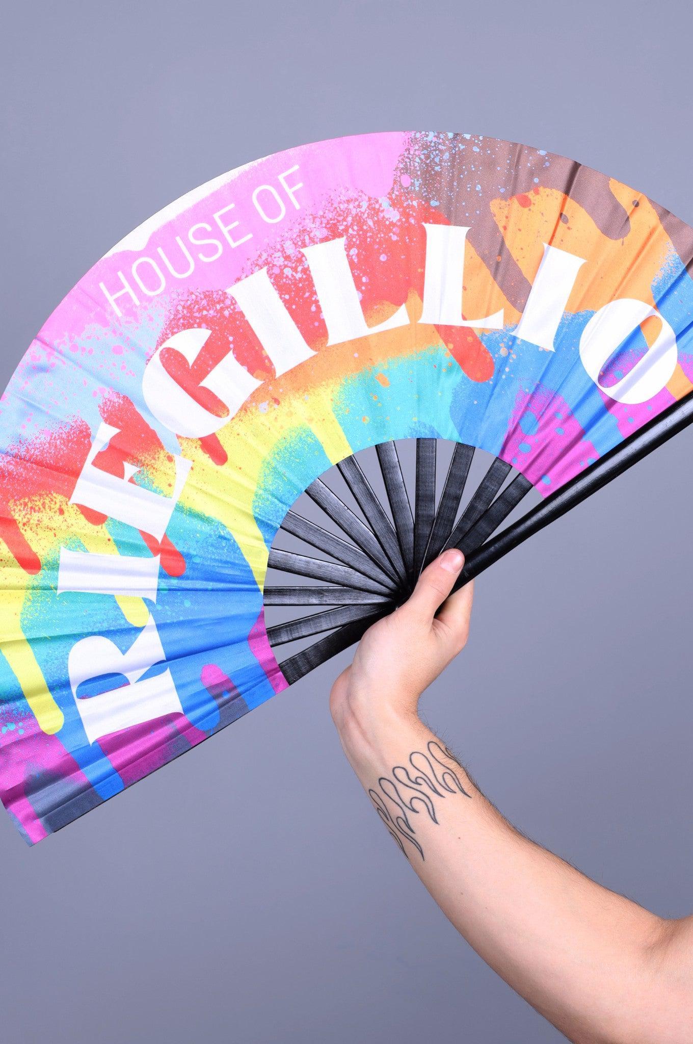 House of Riegillio Fan at MR. Riegillio