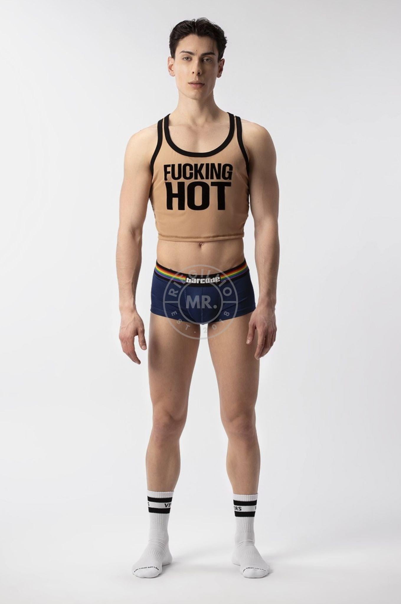 Barcode Pride Boxer - Navy at MR. Riegillio
