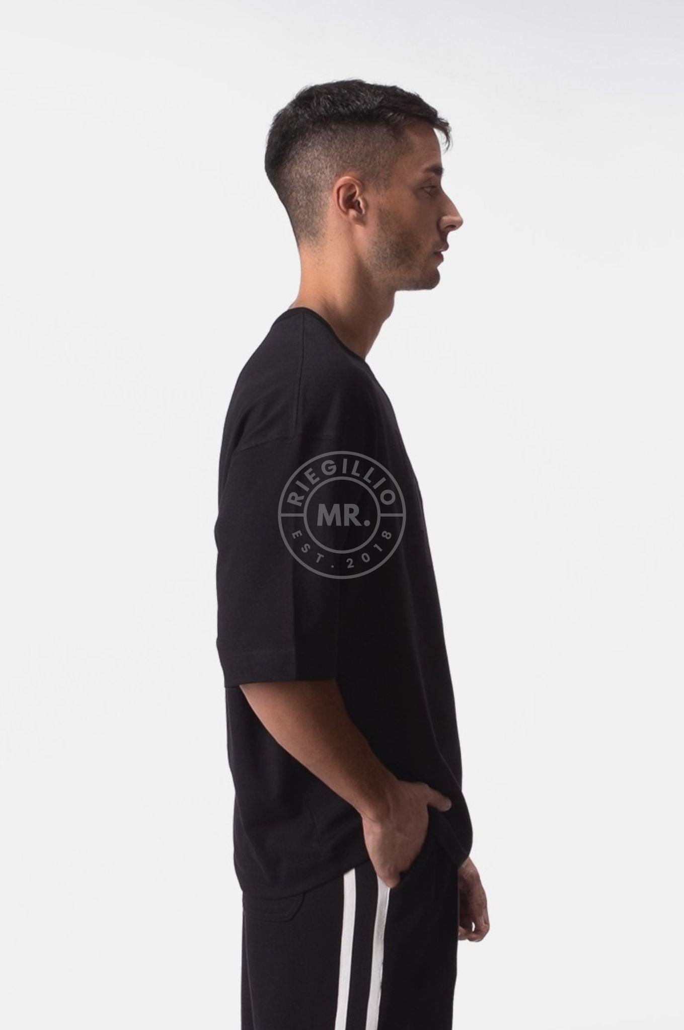 Barcode Oversized T-Shirt Fucking Hot - Black at MR. Riegillio