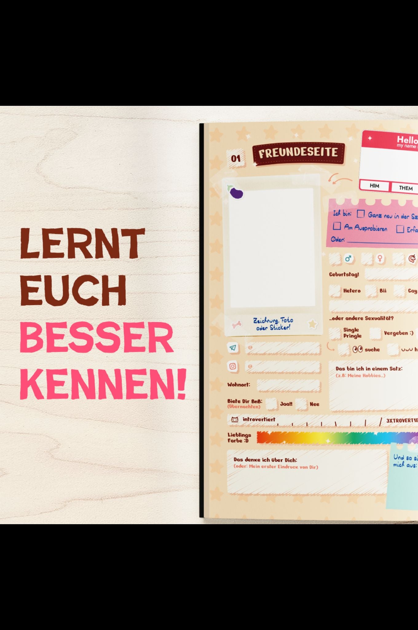 The Kinkster's Friendsbook - DEUTSCH
