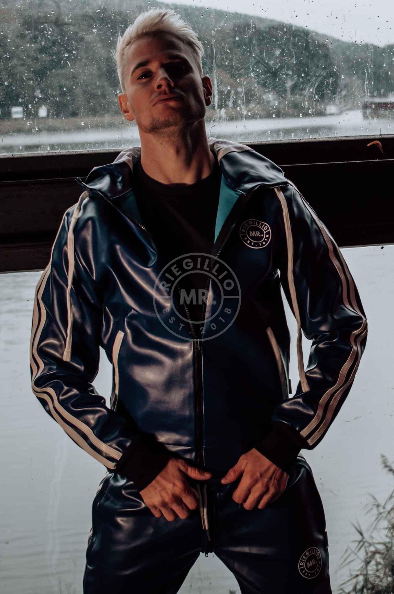 MR. Tracksuit jacket Blue at MR. Riegillio
