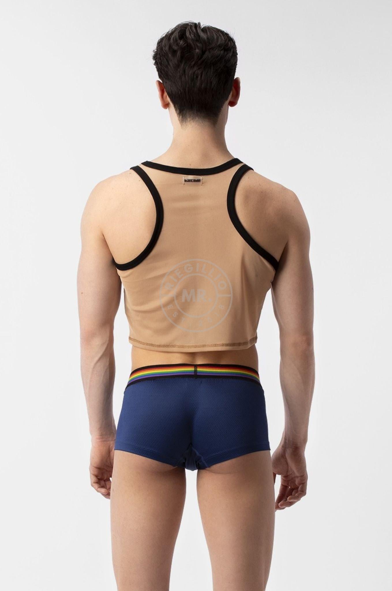 Barcode Pride Boxer - Navy at MR. Riegillio