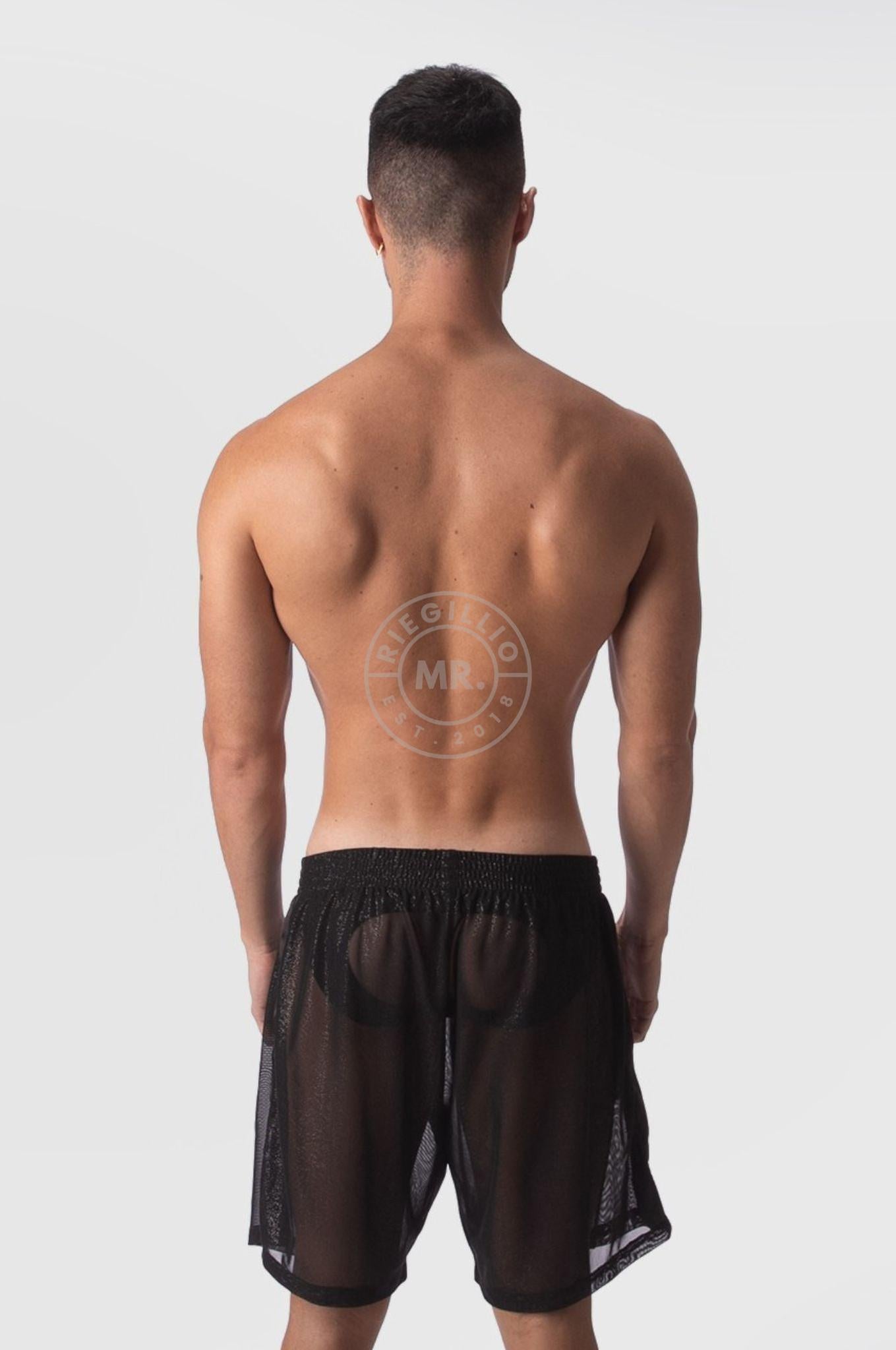 Barcode Mesh Short Amazu at MR. Riegillio