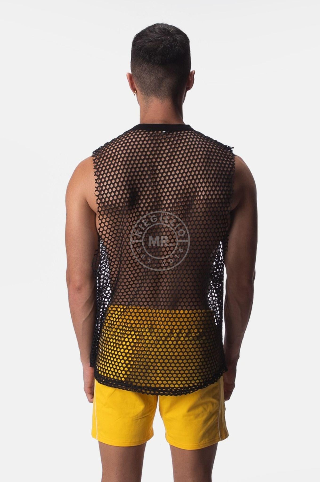 Barcode Tank Top Rannel - Black at MR. Riegillio