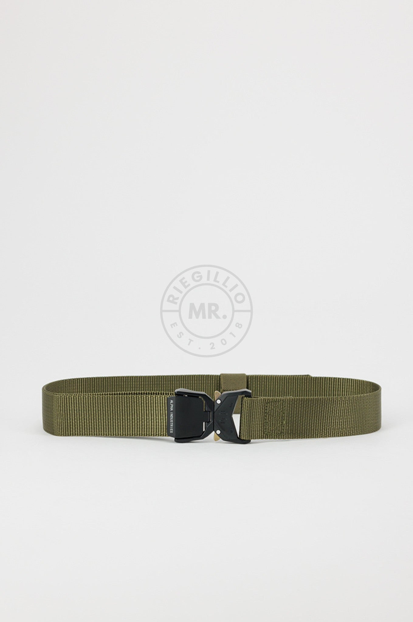 Alpha Industries Utility Belt - Olive at MR. Riegillio