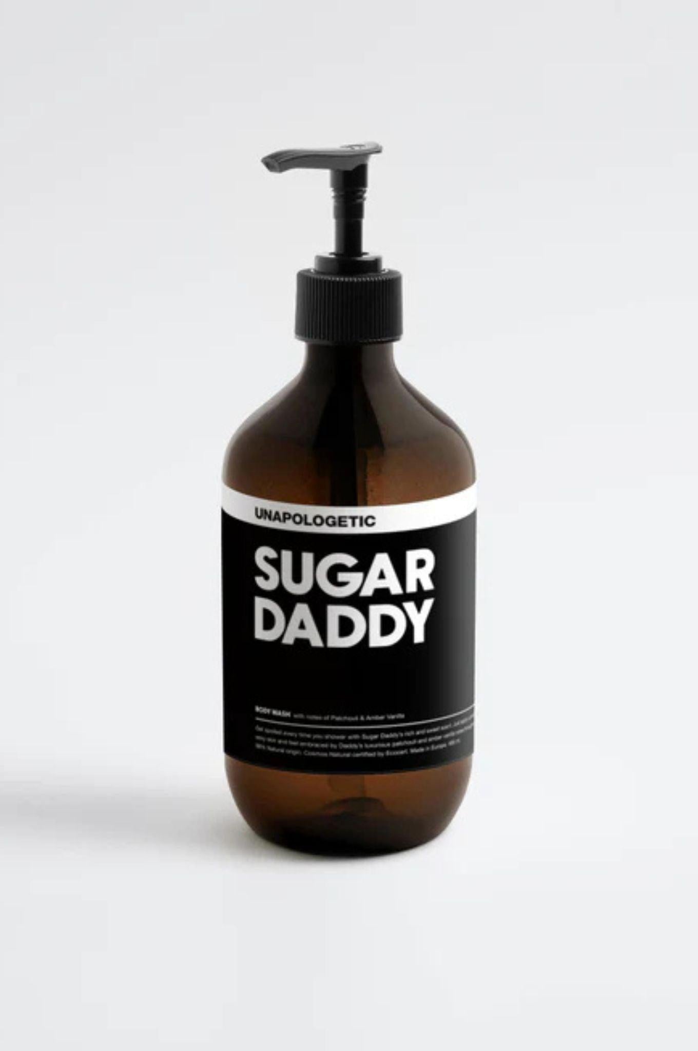 SUGAR DADDY - Patchouli & Amber Vanilla Body Wash at MR. Riegillio