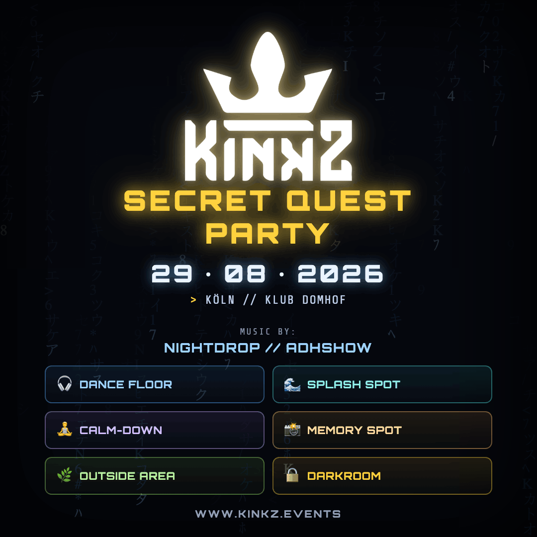 KINKZ Secret Quest Party Ticket