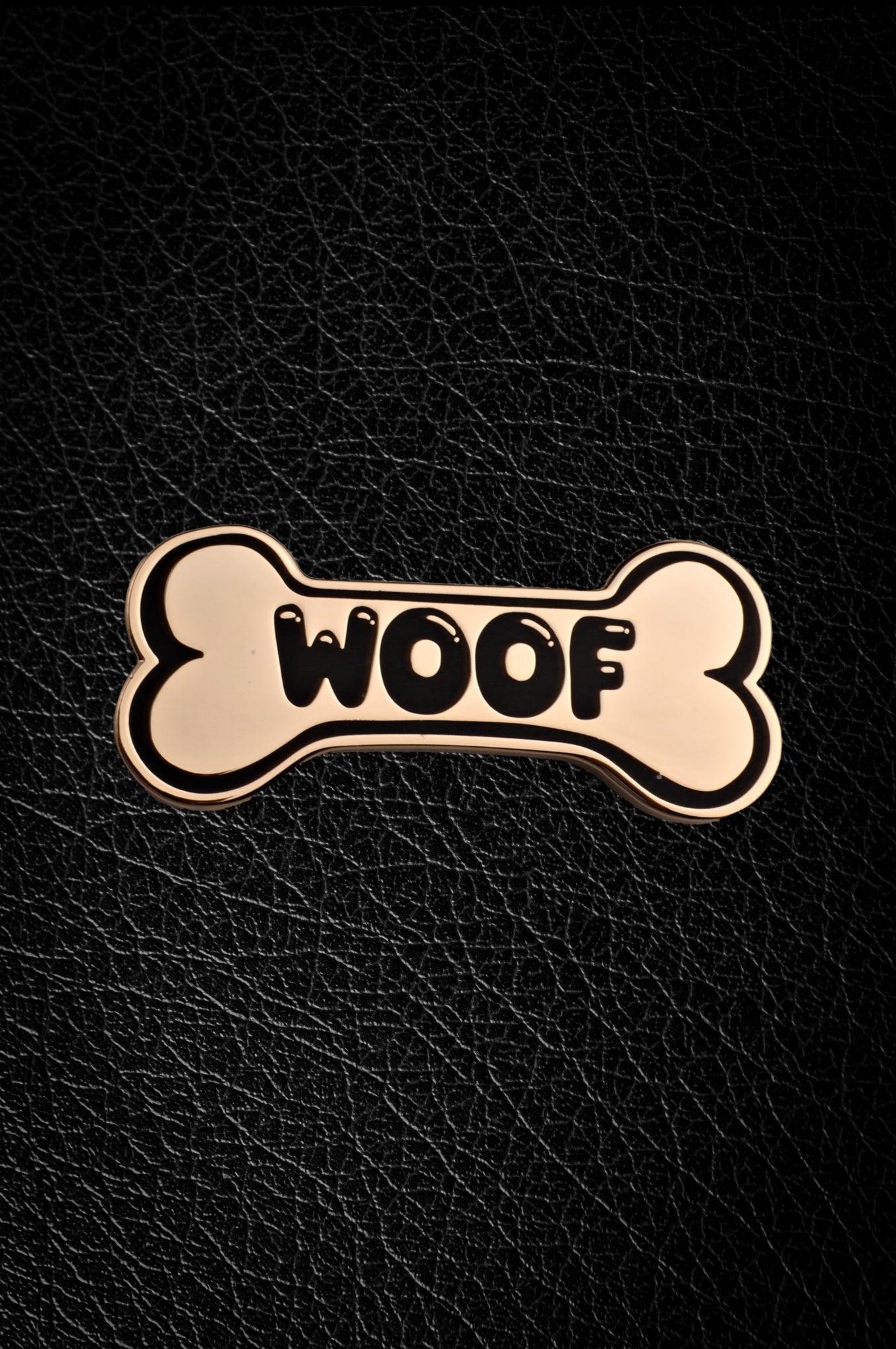 Master of the House Pin - BONE WOOF at MR. Riegillio