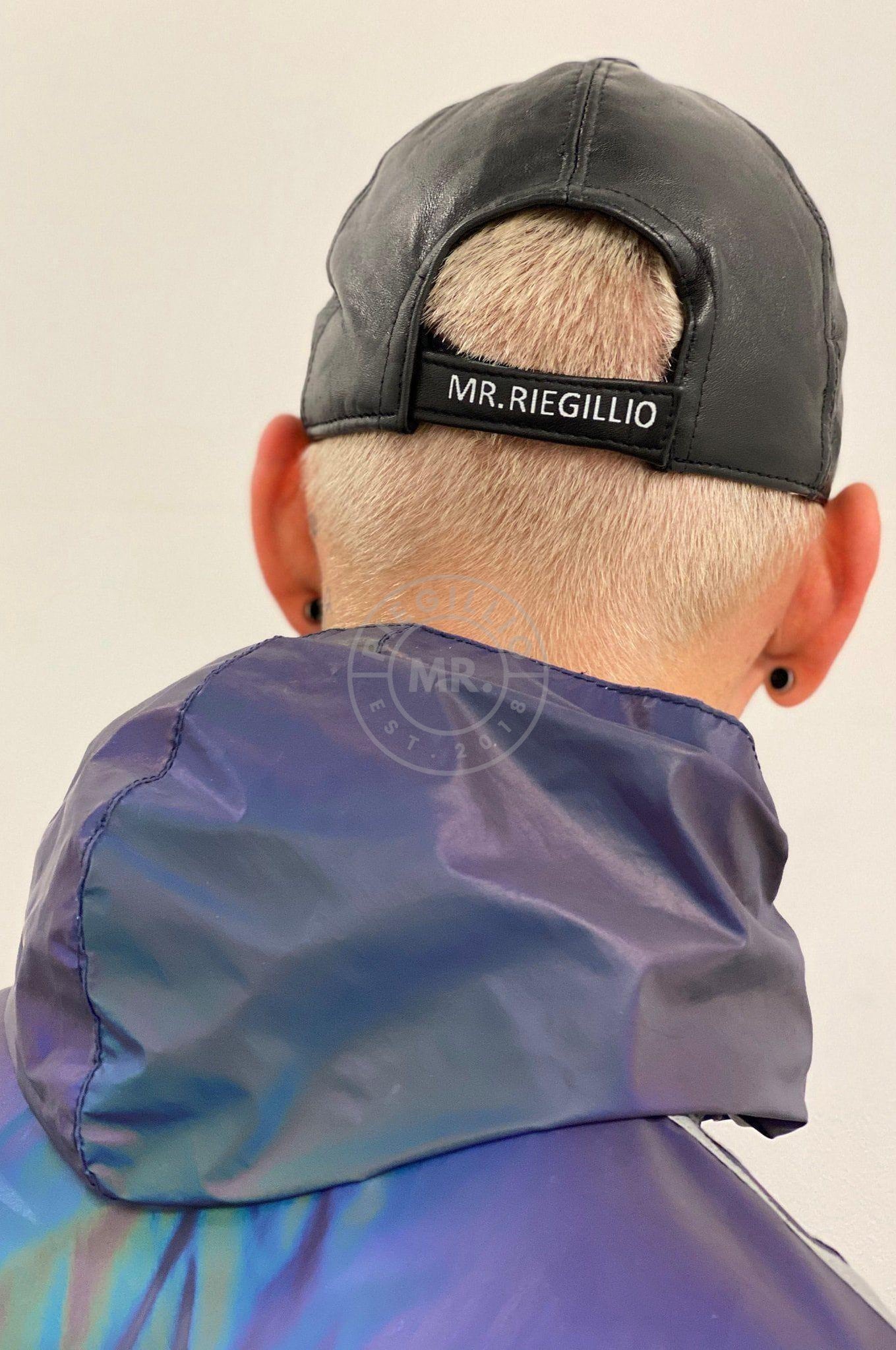 Black Leather Cap at MR. Riegillio