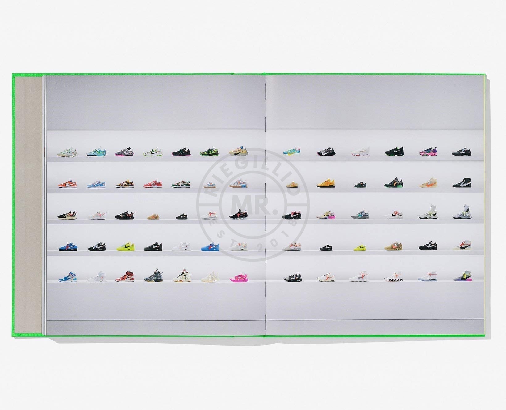 Table Book Virgil Abloh. Nike. ICONS at MR. Riegillio