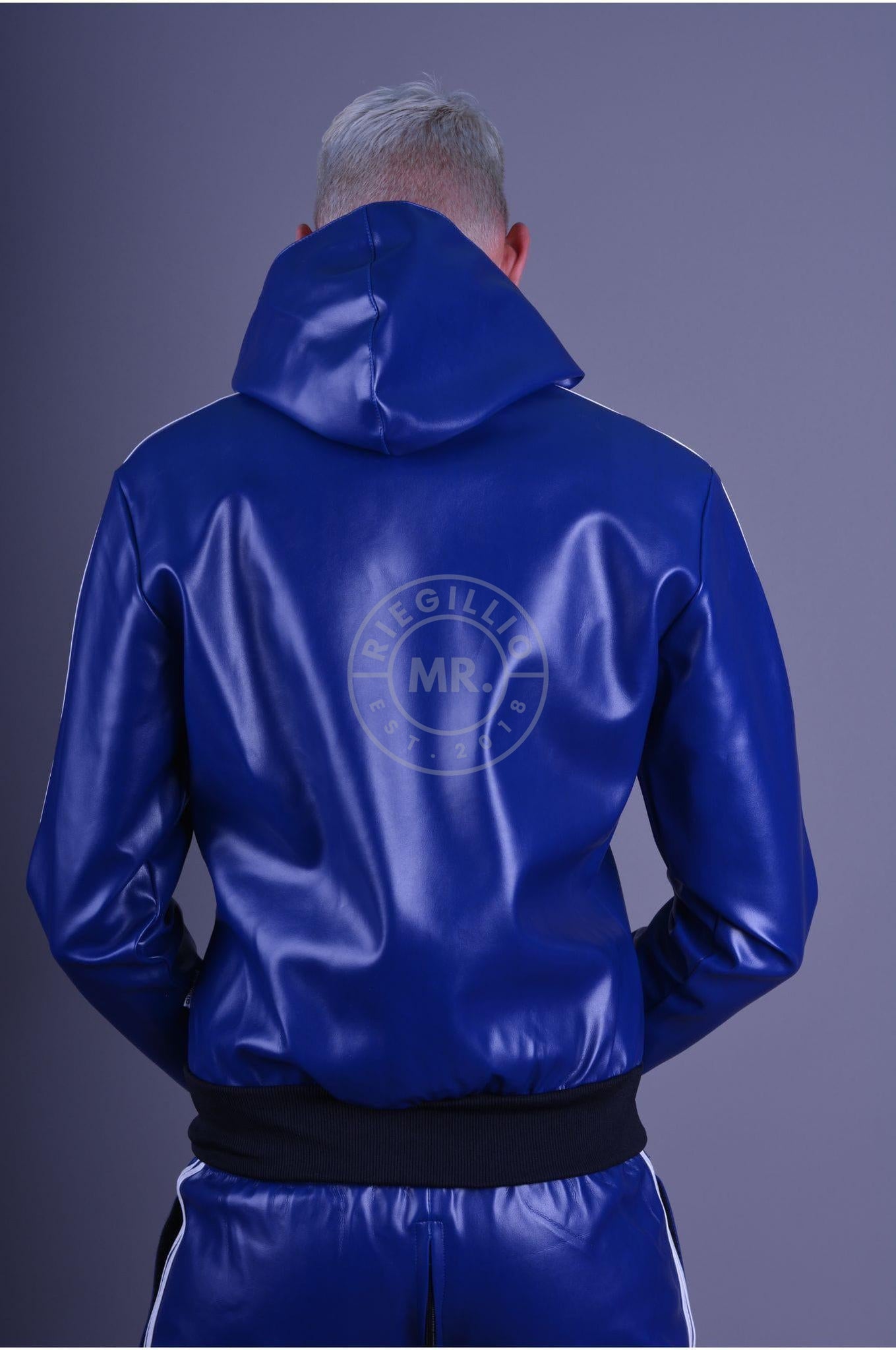 MR. Tracksuit jacket Blue at MR. Riegillio