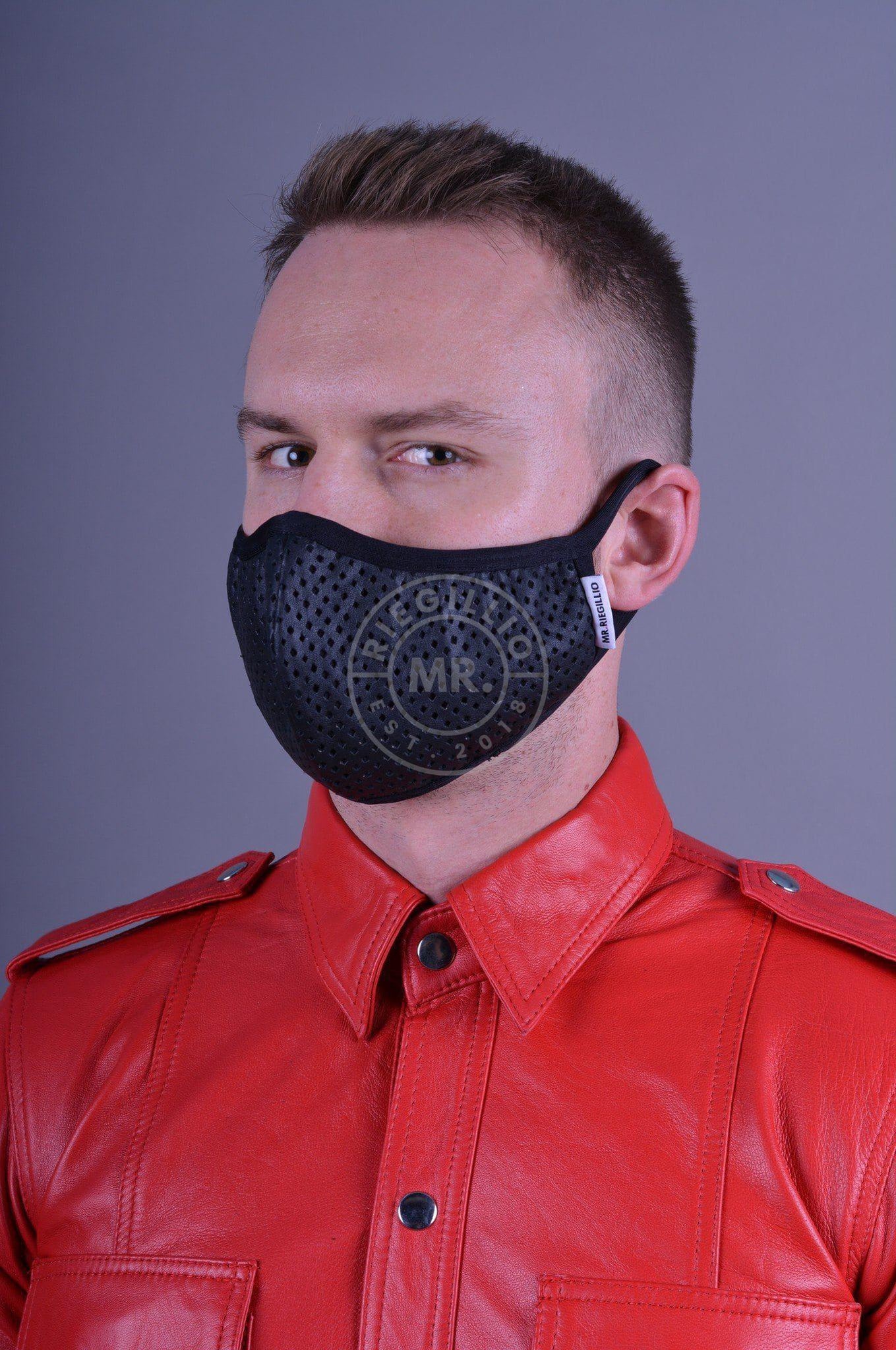 Leather Mask-at MR. Riegillio