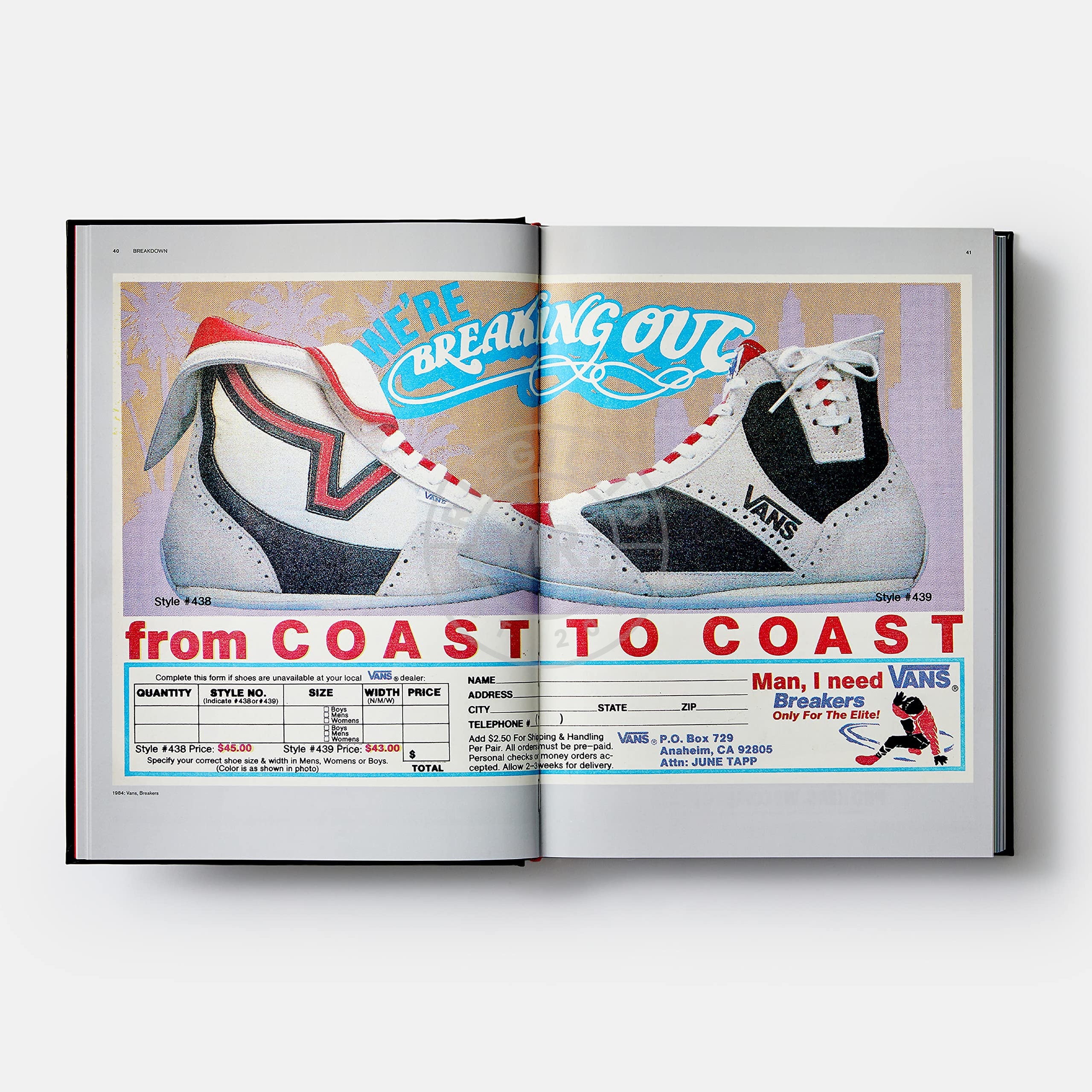 Table Book Sneaker Freaker – SOLED OUT: The Golden Age of Sneaker Advertising at MR. Riegillio