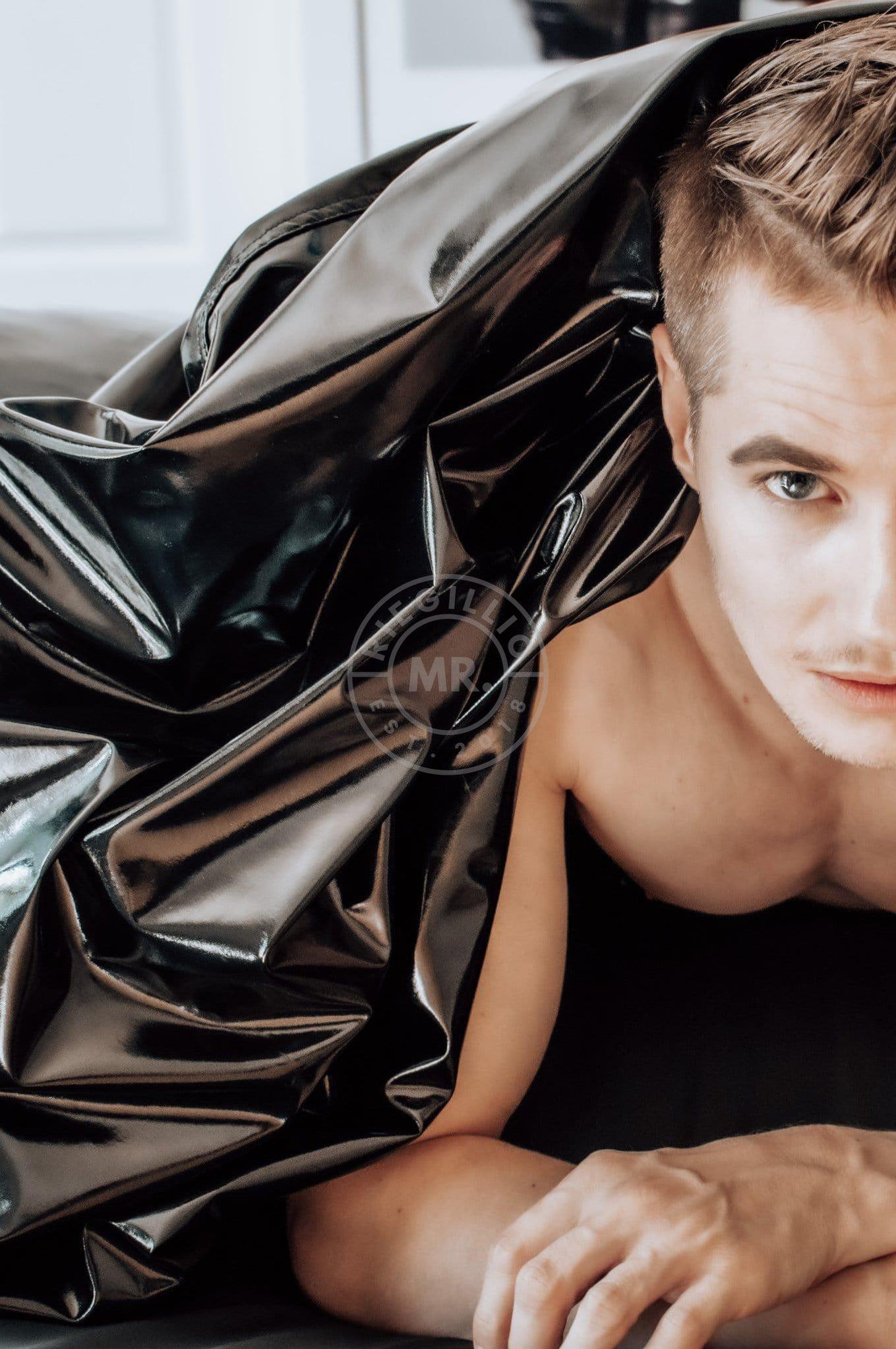 PVC Bed Sheet Black at MR. Riegillio