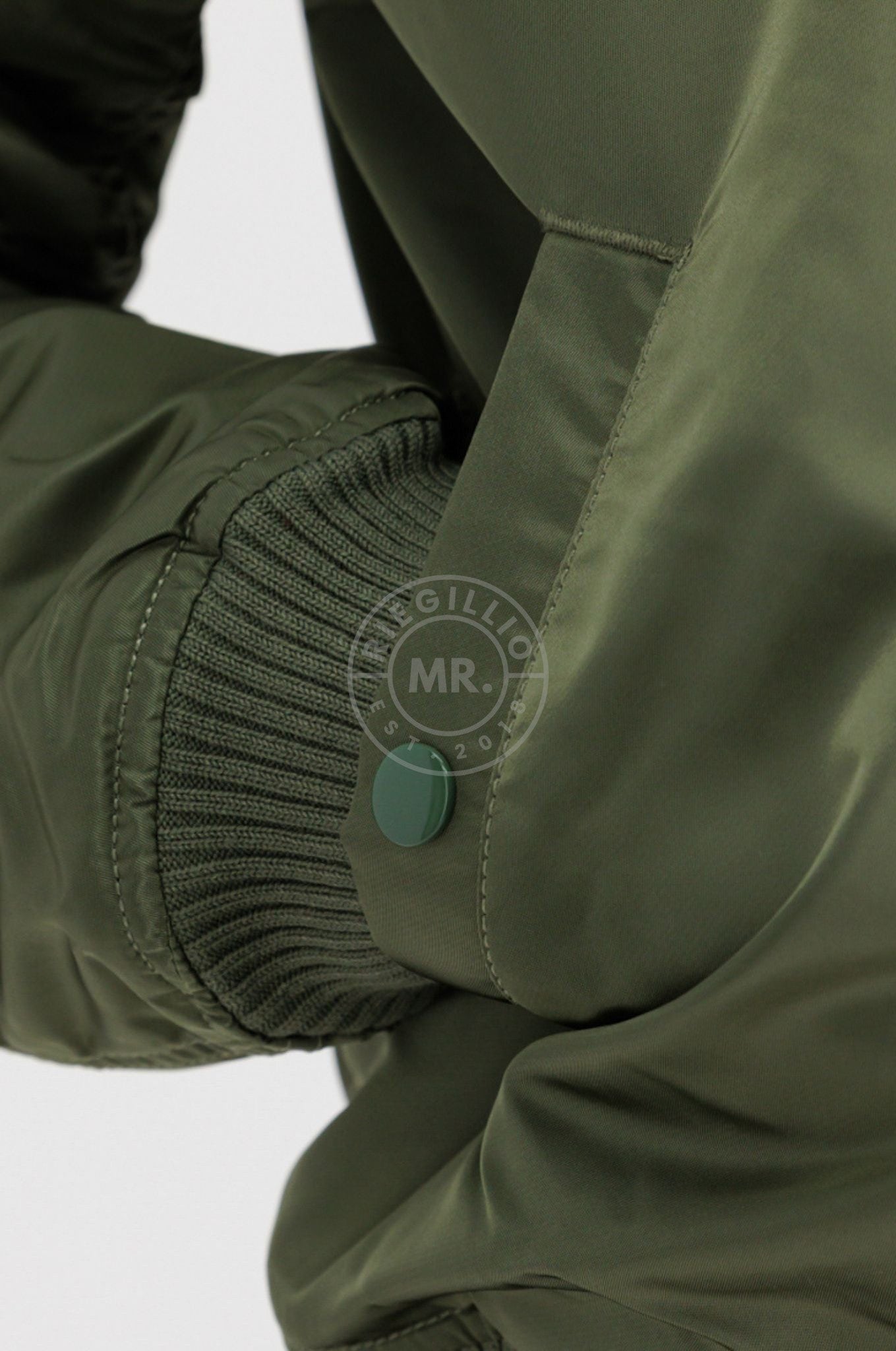 Alpha Industries MA-1 VF NASA Bomber Jacket - Sage Green