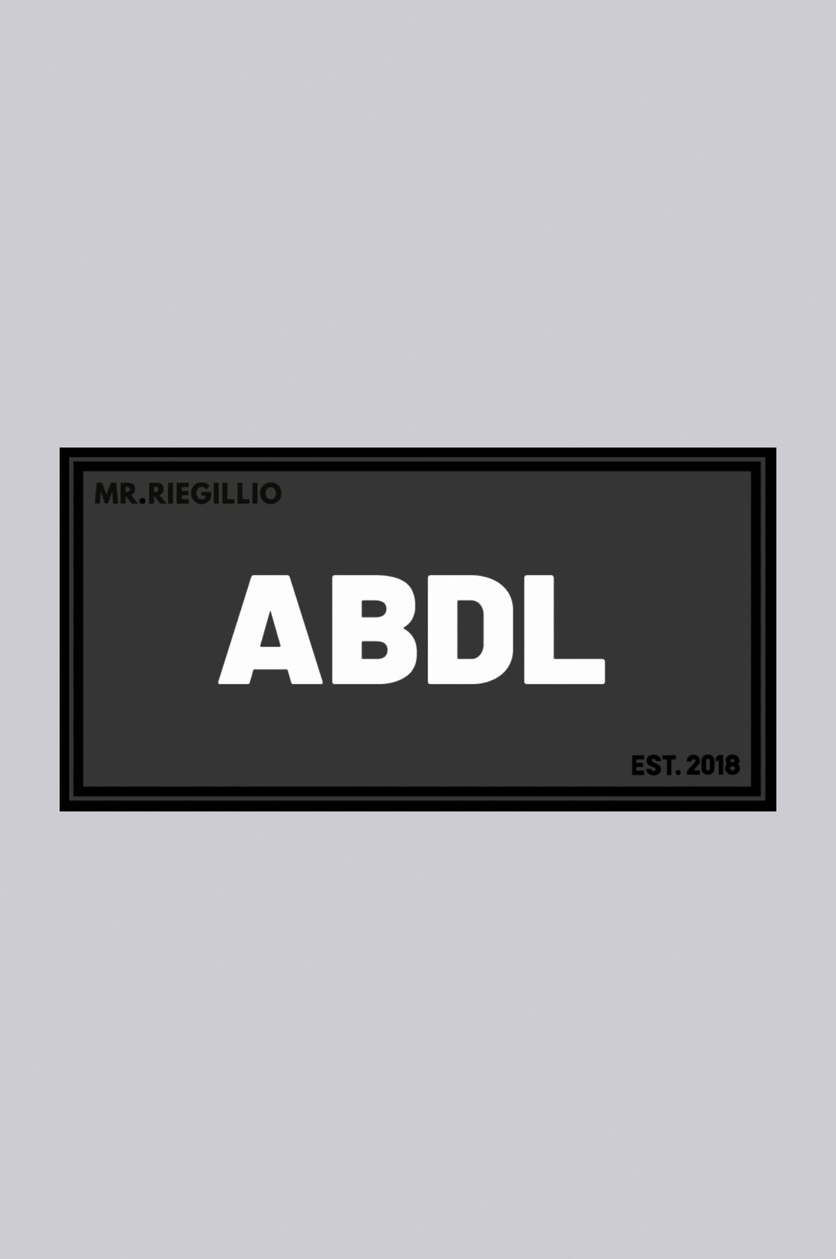 Rubber Velcro Patch - ABDL