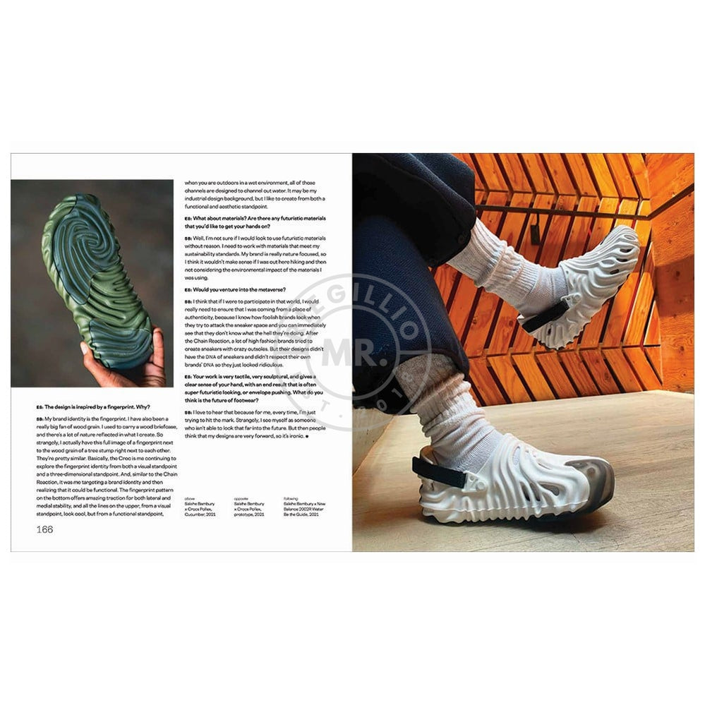 Table Book Future Now: Virtual Sneakers to Cutting-Edge Kicks at MR. Riegillio
