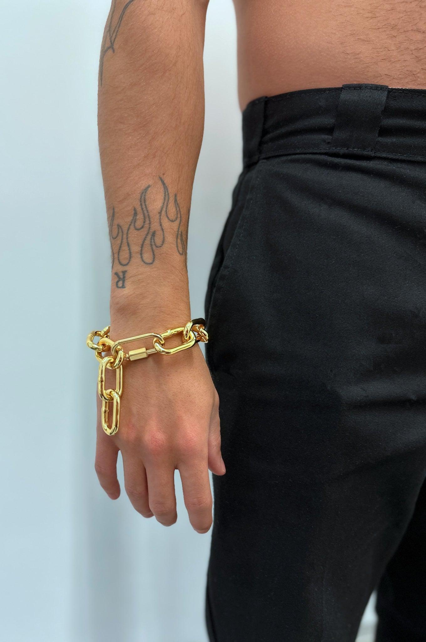 SIRAINER Chain Bracelet - Gold at MR. Riegillio