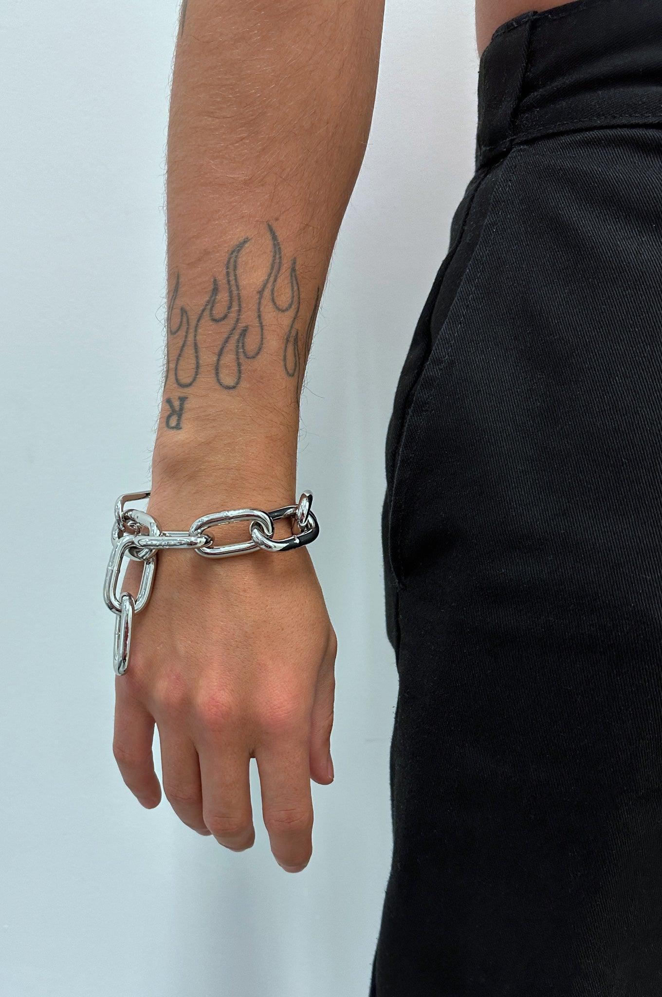 SIRAINER Chain Bracelet - Silver at MR. Riegillio