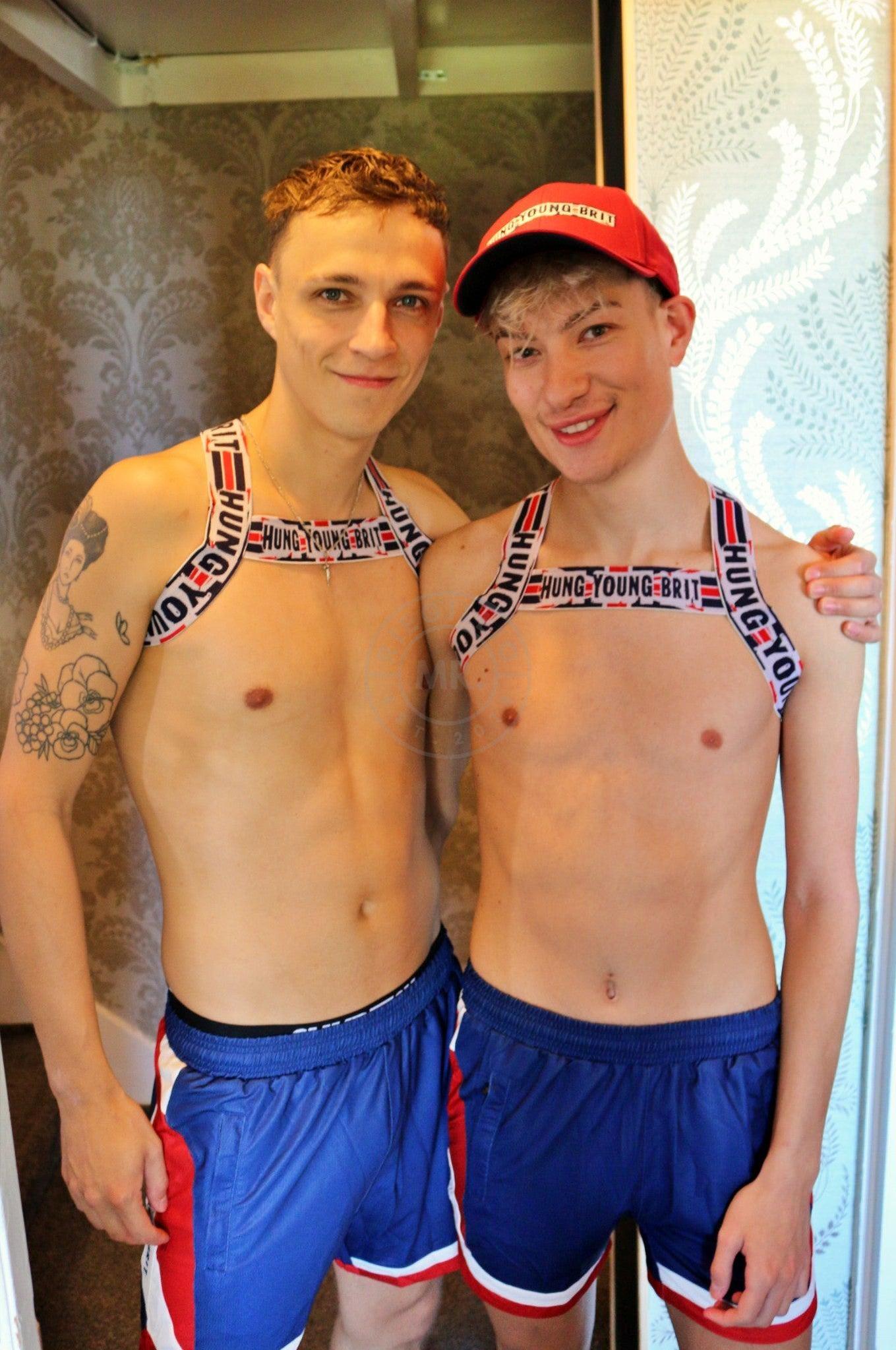 SNKRFTSH x Hung Young Brit Logo Harness at MR. Riegillio