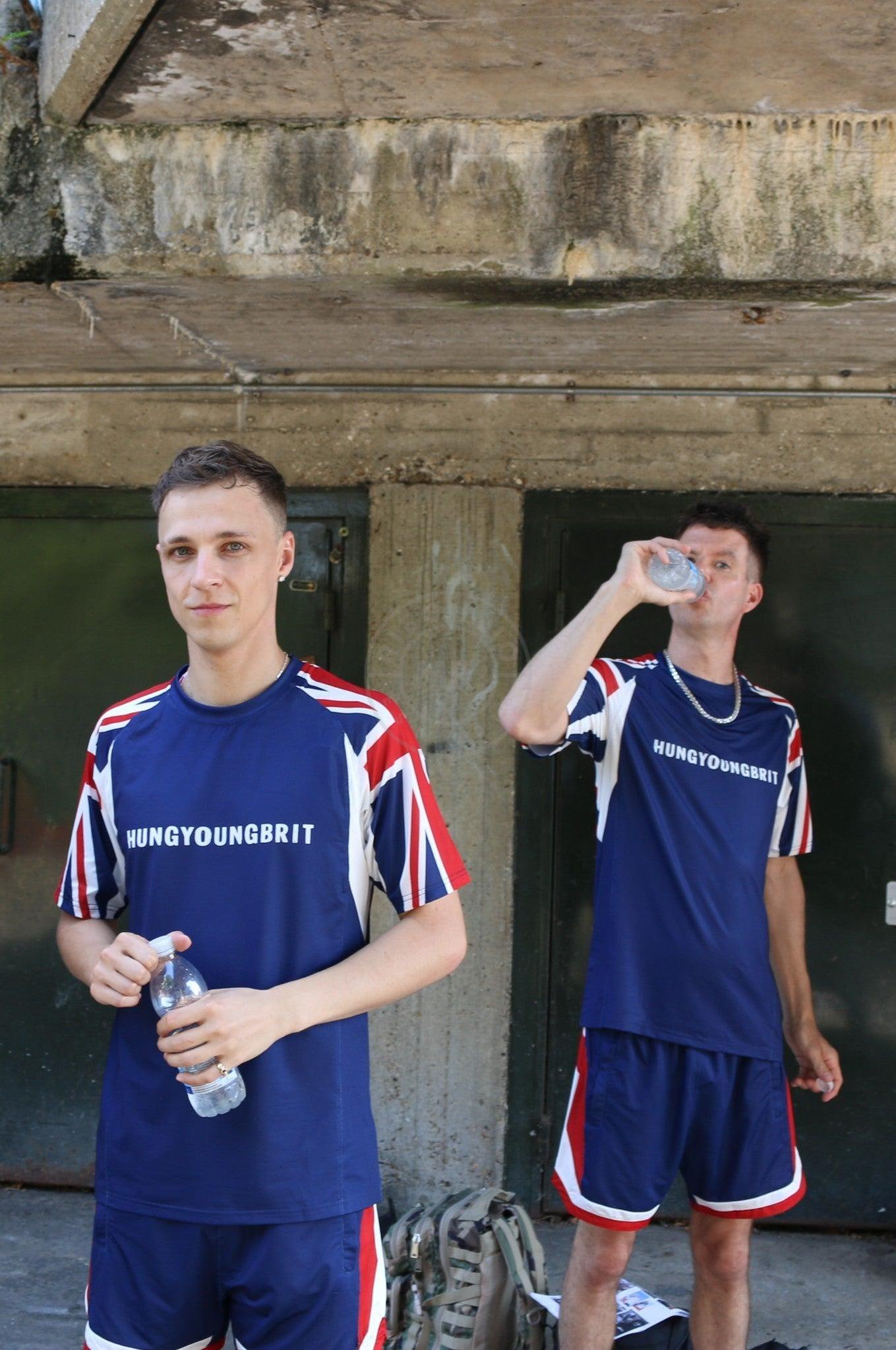 SNKRFTSH X Hung Young Brit Sports Shirt at MR. Riegillio