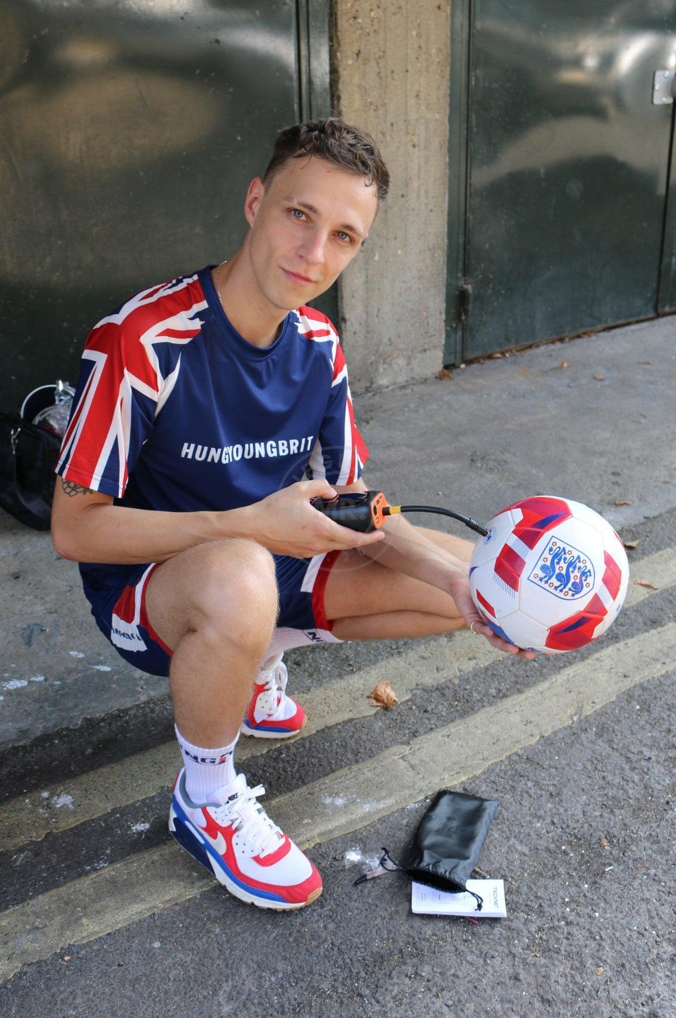 SNKRFTSH X Hung Young Brit Sports Shirt at MR. Riegillio