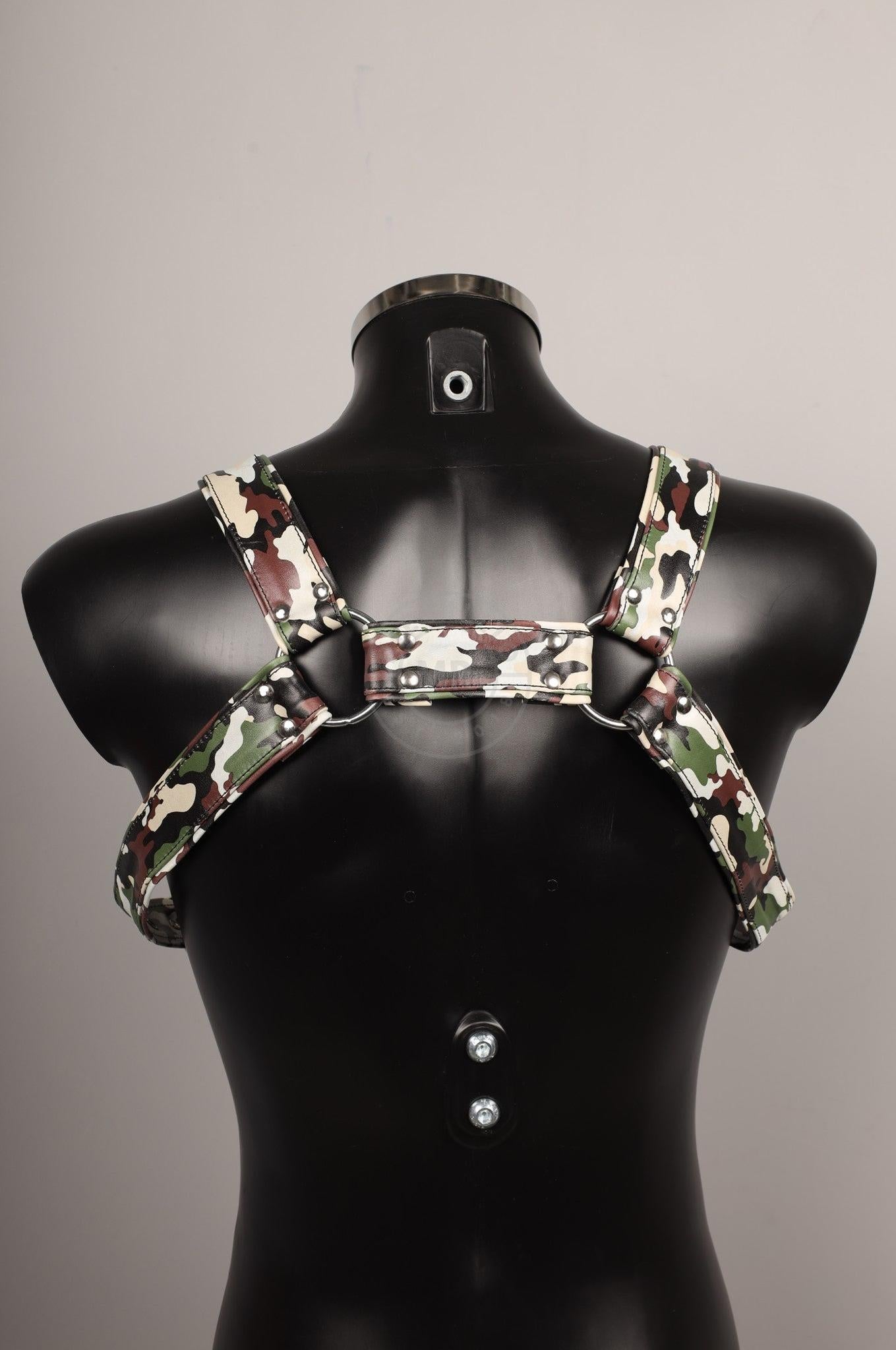 #176 FAUX Leather Harness at MR. Riegillio