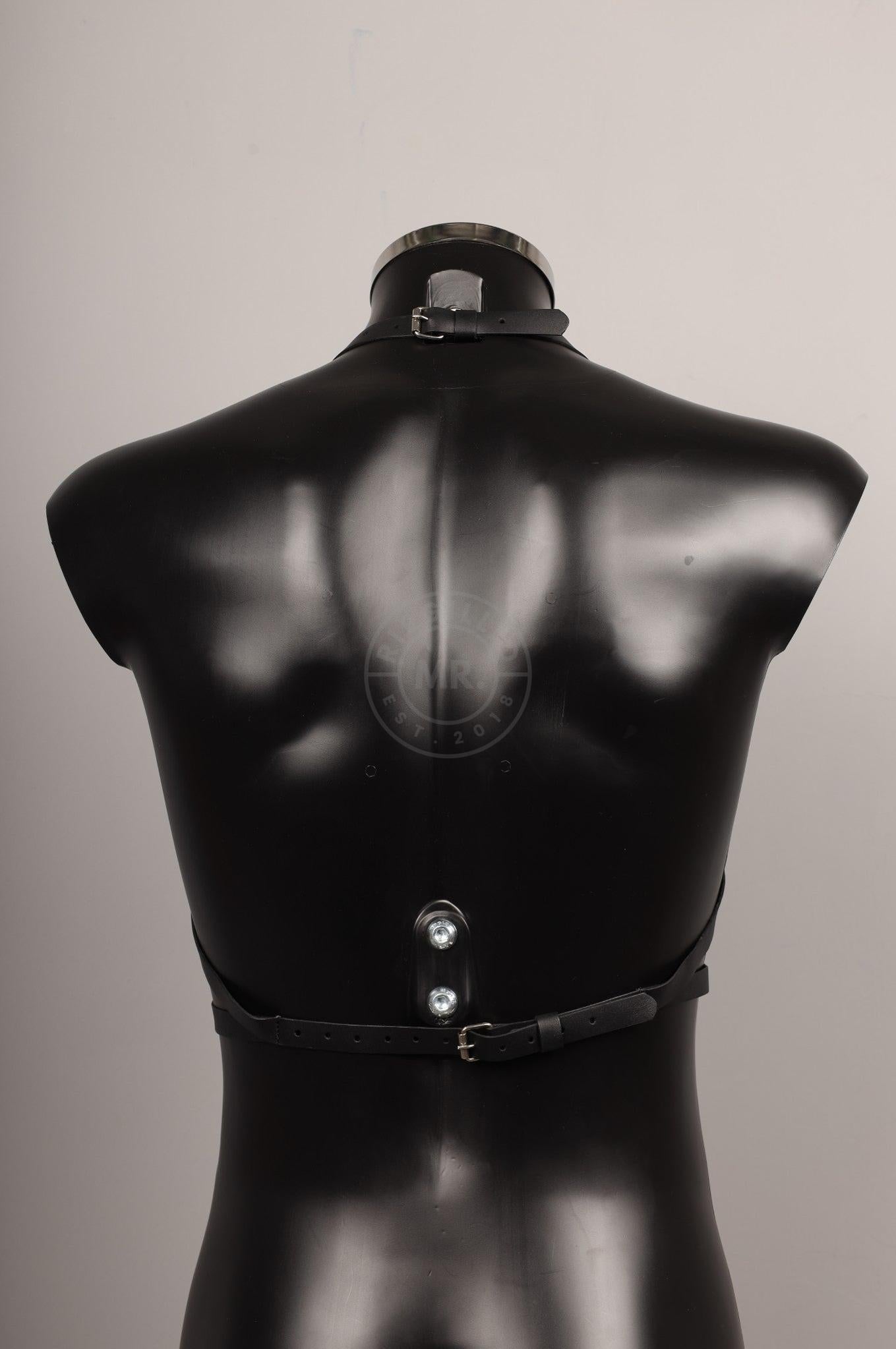 #178 FAUX Leather Harness at MR. Riegillio